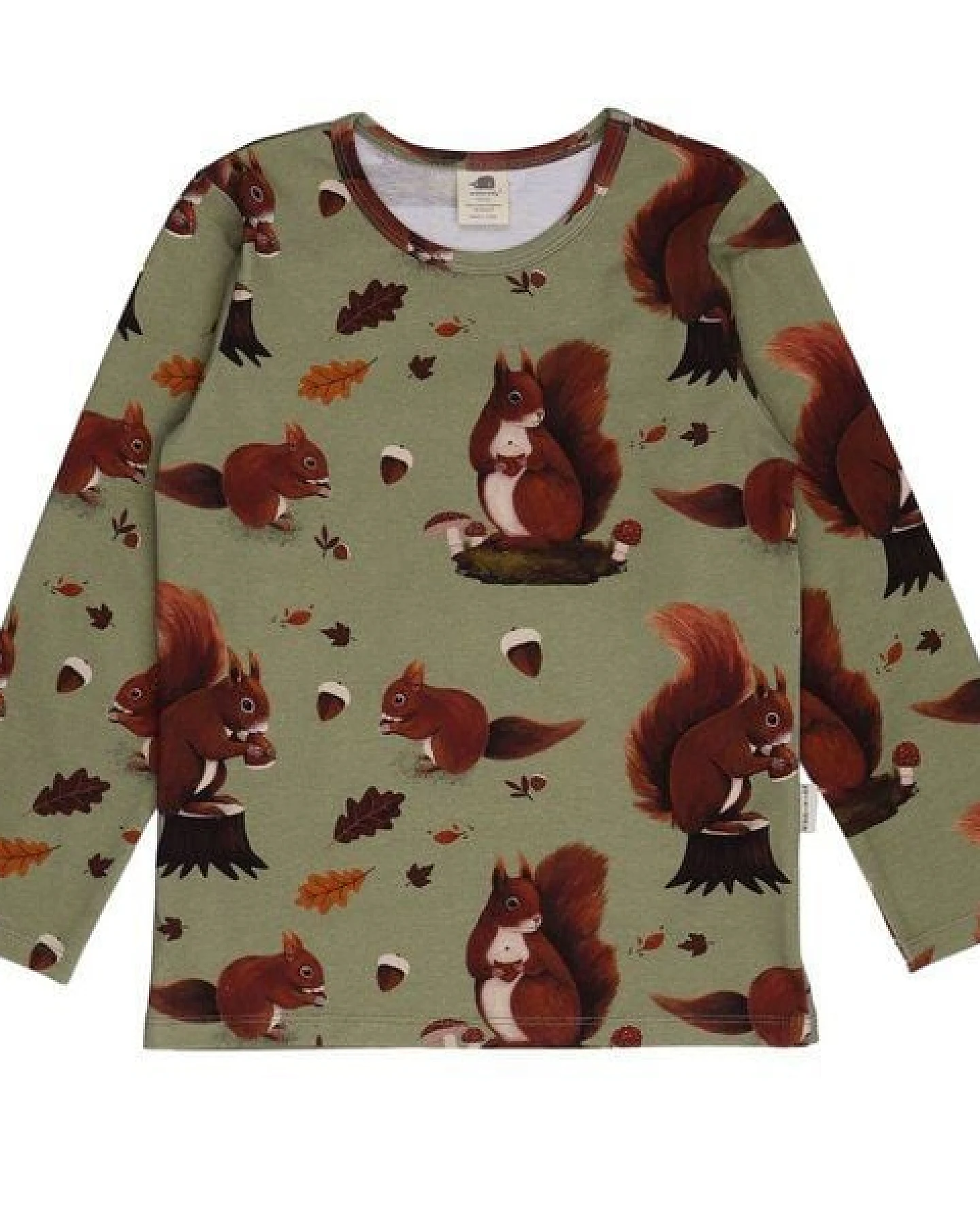 Mädchen Langarmshirt Playful Cats Bio-Baumwolle – GOTS-zertifiziertes Walkiddy Shirt mit Katzen-Print, weich, verspielt & nachhaltig – Ansicht 4
