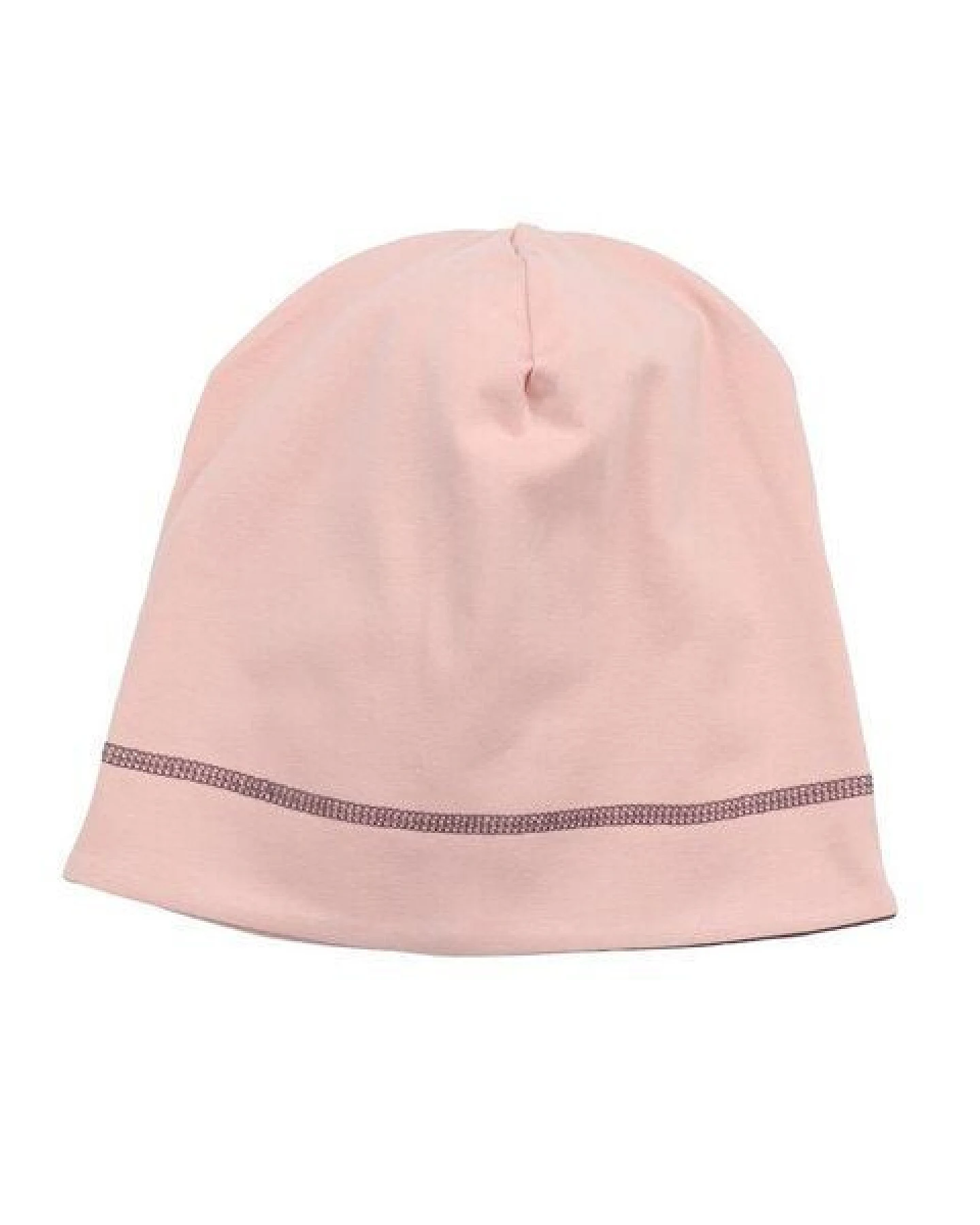Kinder Beanie GOTS zertifiziert, Bio-Baumwolle, rosa, „Cute Cats“, weich & elastisch, bequem – Walkiddy – Ansicht 3