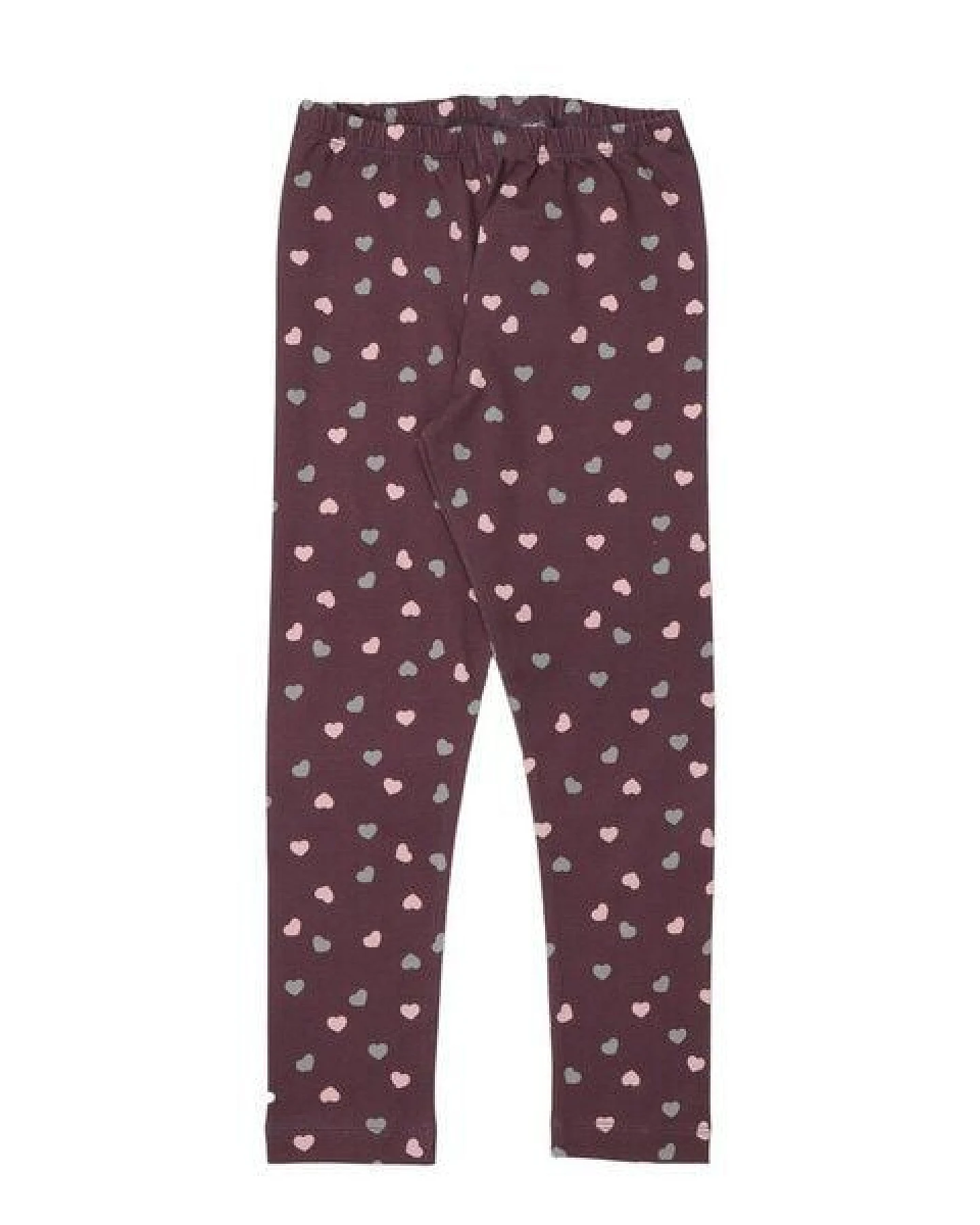 Walkiddy Leggings Kinder Baumwolle The Cute Cats dunkel, anschmiegsame Jersey Hose mit Katzen Print für Alltag, Schule & Freizeit – Cotokids – Ansicht 2