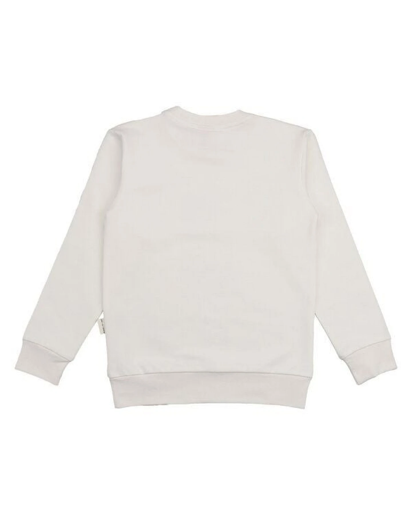Kinder Sweatshirt – Cremeweiß mit Katzenmotiv, weich & bequem, wärmend, alltagstauglich, gut kombinierbar – Ansicht 4