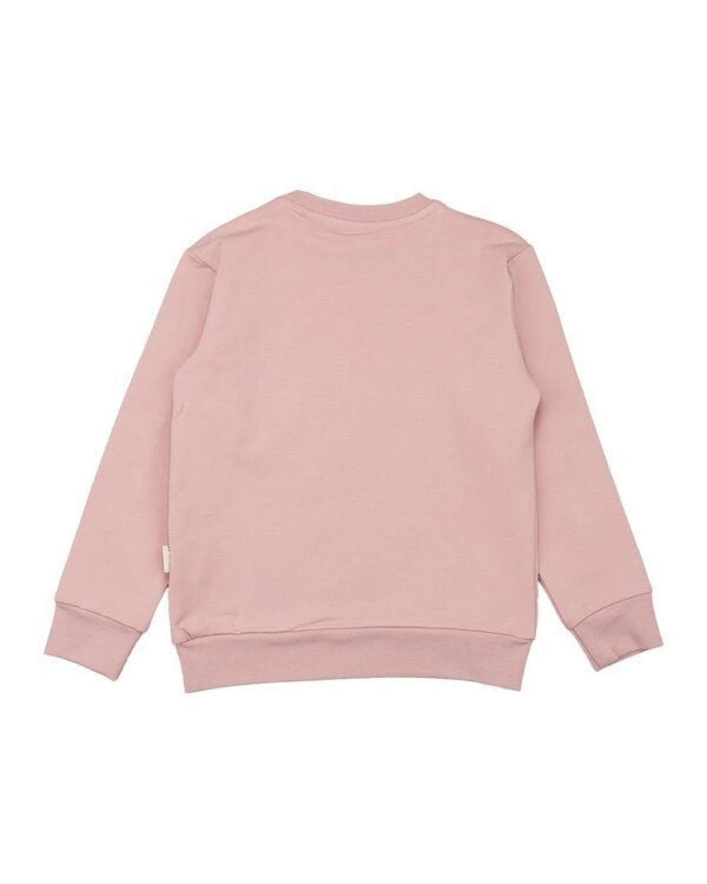 Kinder Sweatshirt GOTS-zertifiziert aus Bio-Baumwolle rosé mit Katzen-Motiv „Cute Cats“ – Walkiddy – Ansicht 4