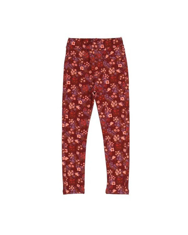 Kinder Leggings Bio-Baumwolle The Secret Garden Walkiddy, weiche Sweat-Leggings für Kleinkinder, GOTS-zertifiziert, vegan, bequeme lange Hose für Kindergarten, Spielplatz & Alltag