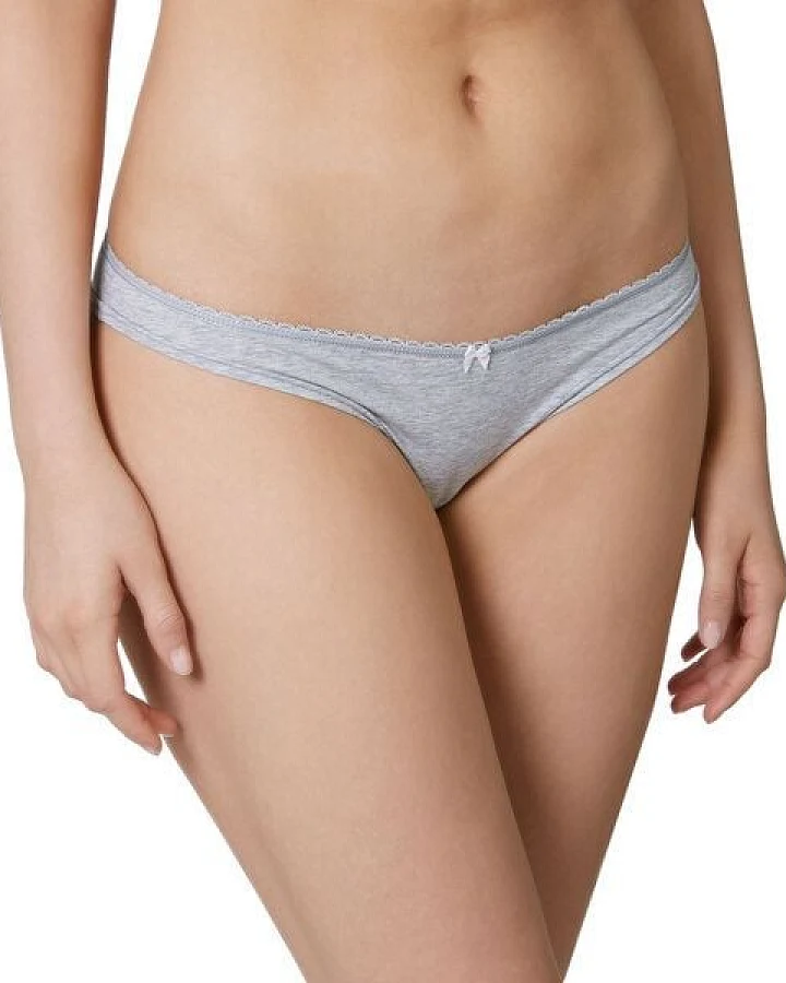 VATTER Brazilian Slip „Little Lucy“ Fancy Grey