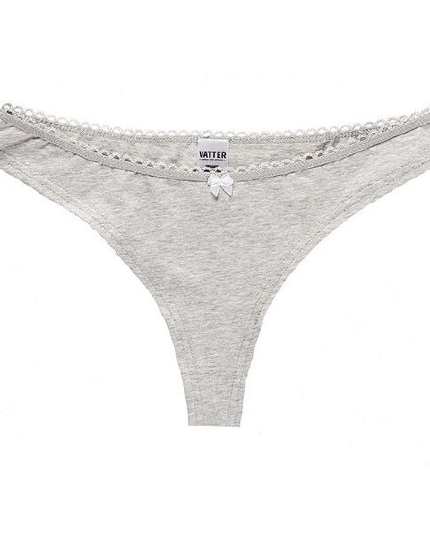 VATTER Brazilian Slip „Little Lucy“ Fancy Grey – Ansicht 3