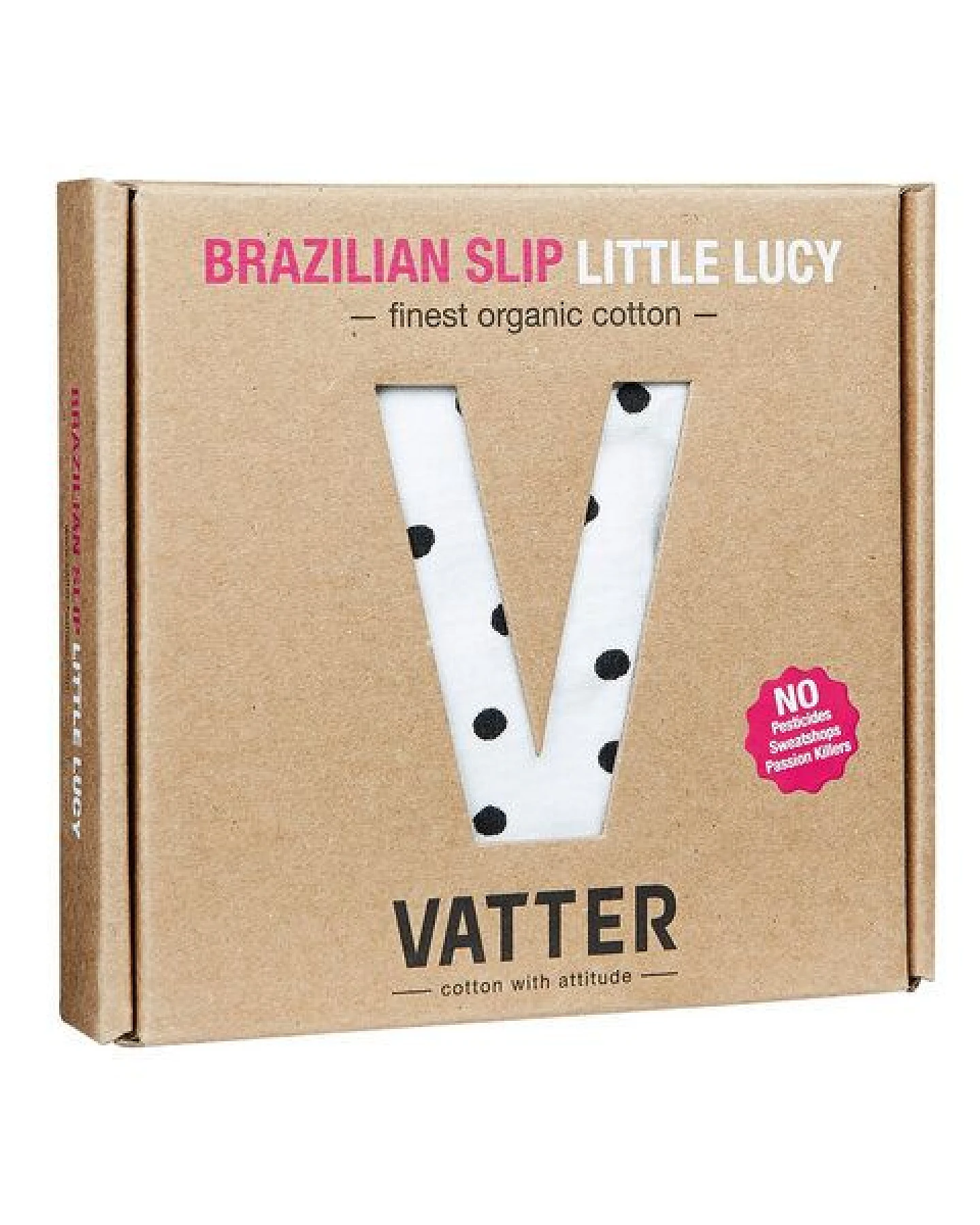 VATTER Brazilian Slip „Little Lucy“ Fancy Grey – Ansicht 4