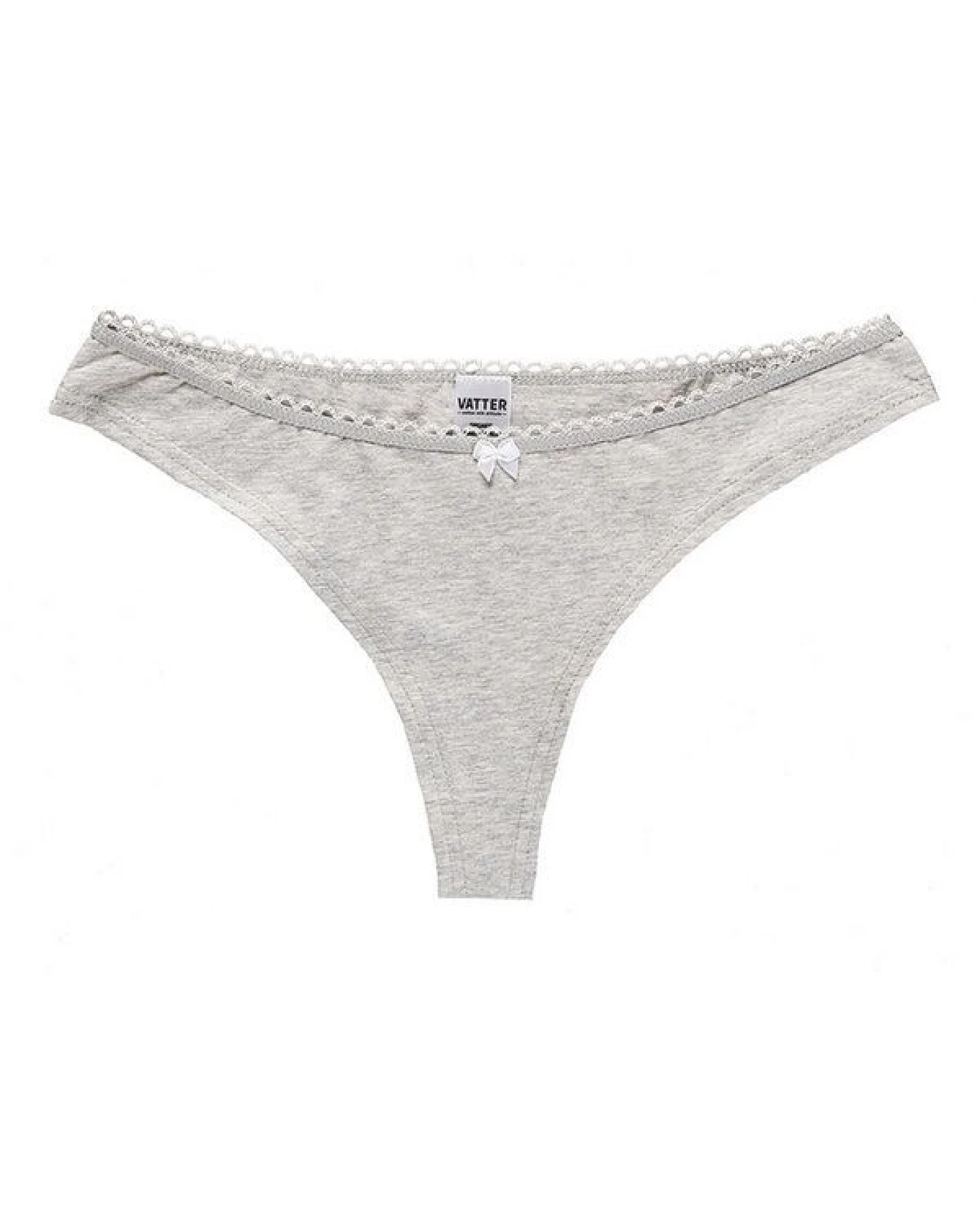 VATTER Brazilian Slip „Little Lucy“ Fancy Grey – Ansicht 3