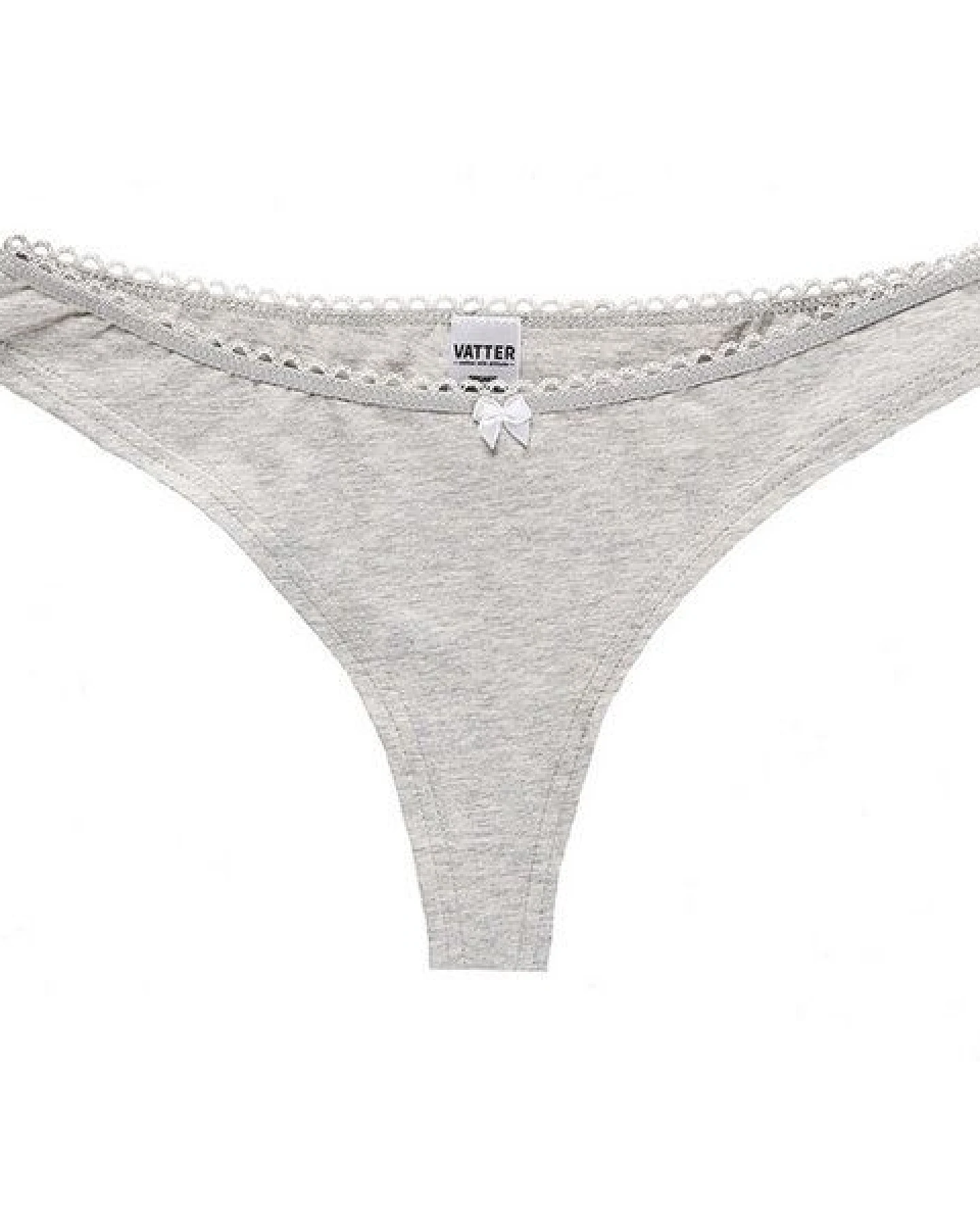 VATTER Brazilian Slip „Little Lucy“ Fancy Grey – Ansicht 3