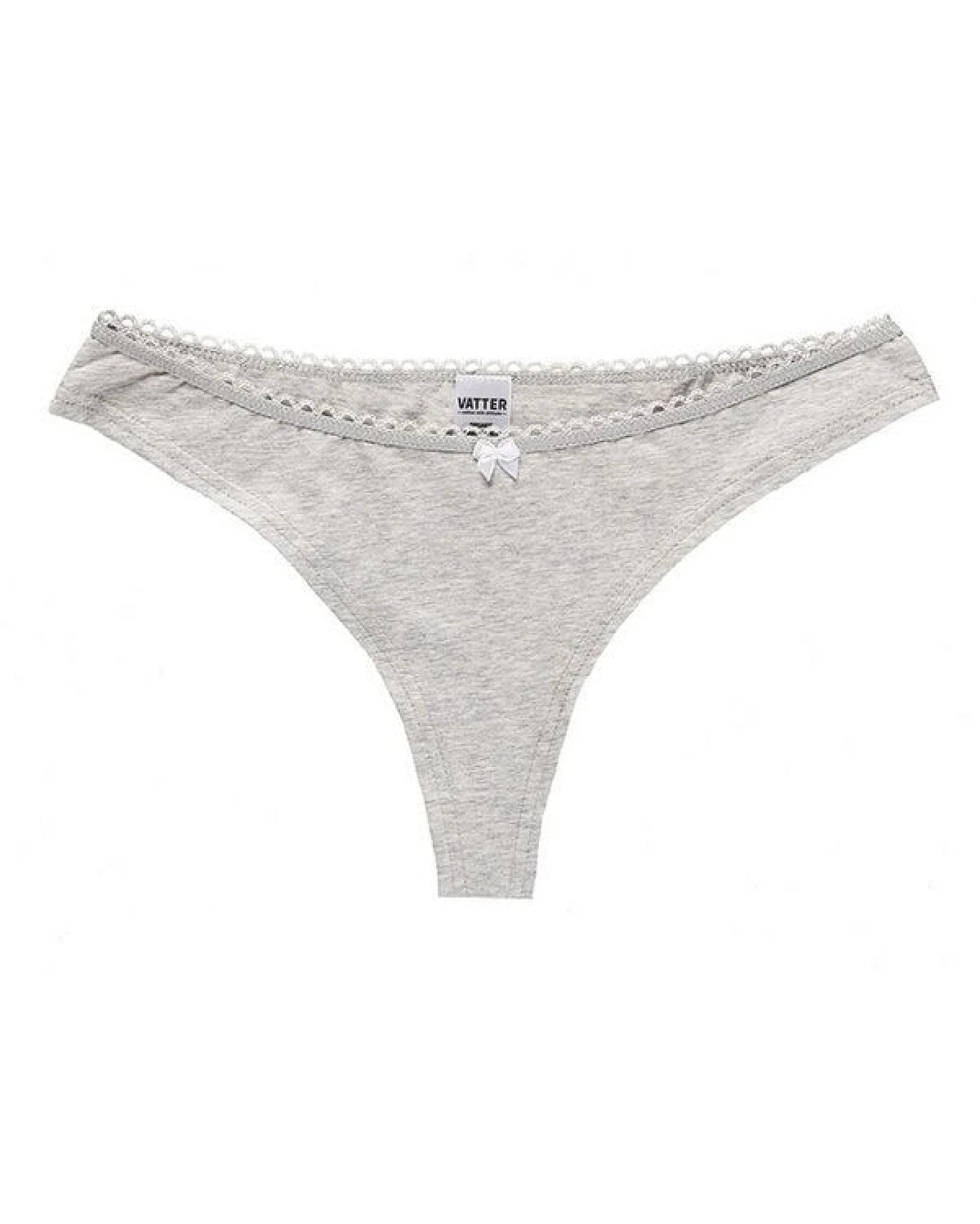 VATTER Brazilian Slip „Little Lucy“ Fancy Grey – Ansicht 3