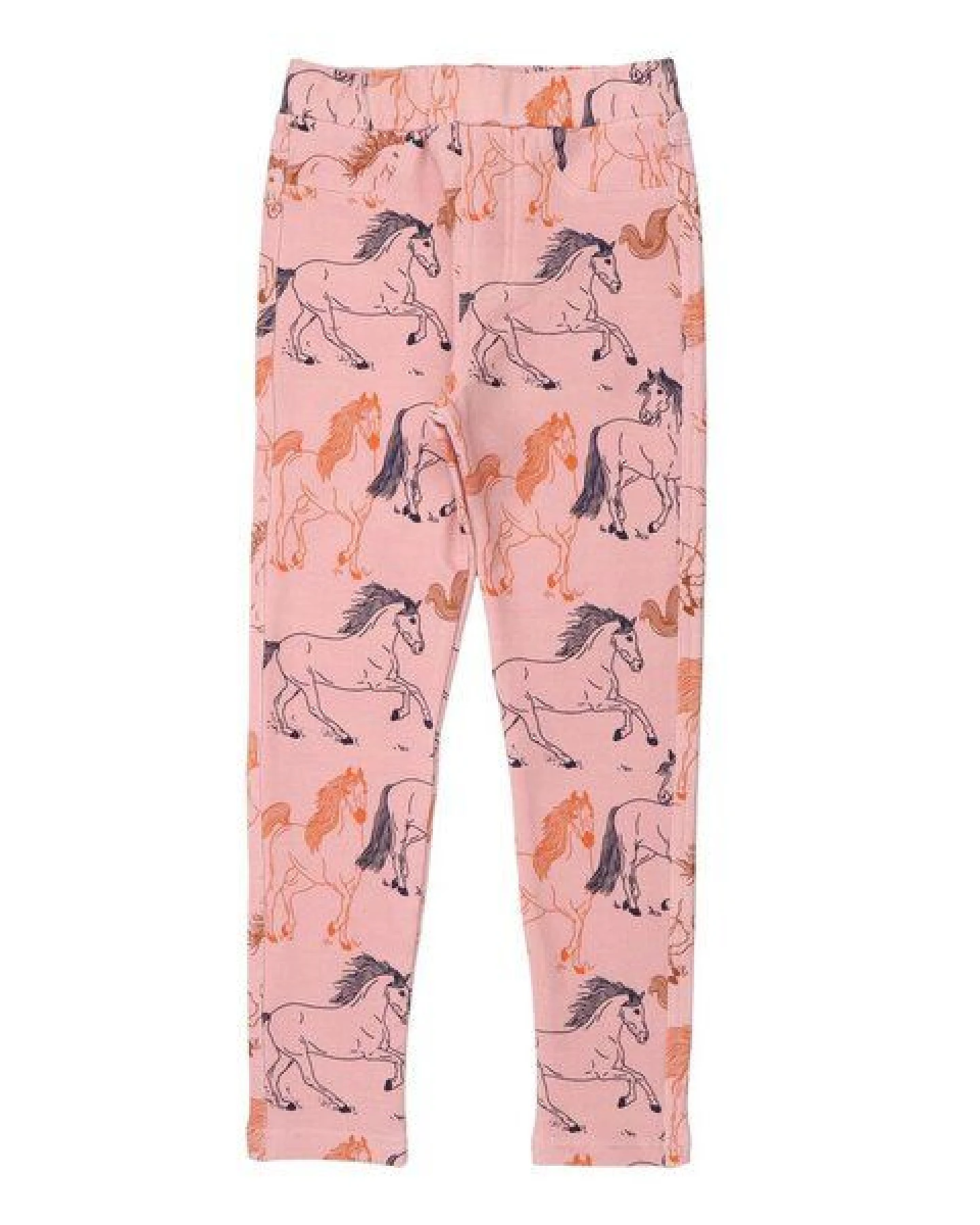 Kinder Leggings Sweat Bio-Baumwolle GOTS Wind's Path von Walkiddy, warme Schlupfhose mit weichem Innenfutter, dehnbarem Bund, alltagstauglich, nachhaltig produziert für aktive Kinder – Ansicht 2