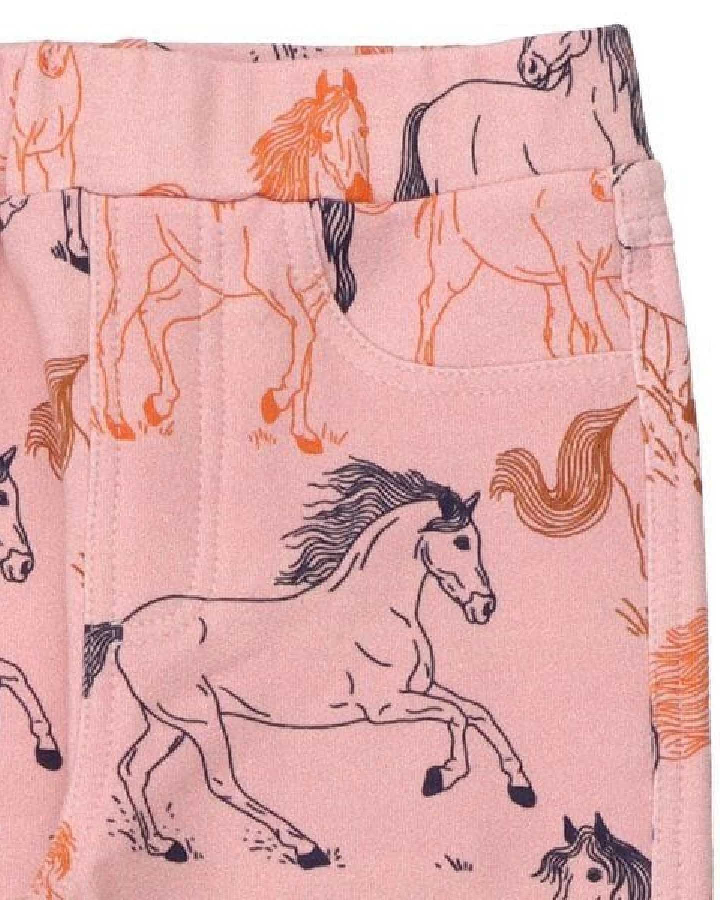 Kinder Leggings Sweat Bio-Baumwolle GOTS Wind's Path von Walkiddy, warme Schlupfhose mit weichem Innenfutter, dehnbarem Bund, alltagstauglich, nachhaltig produziert für aktive Kinder – Ansicht 4