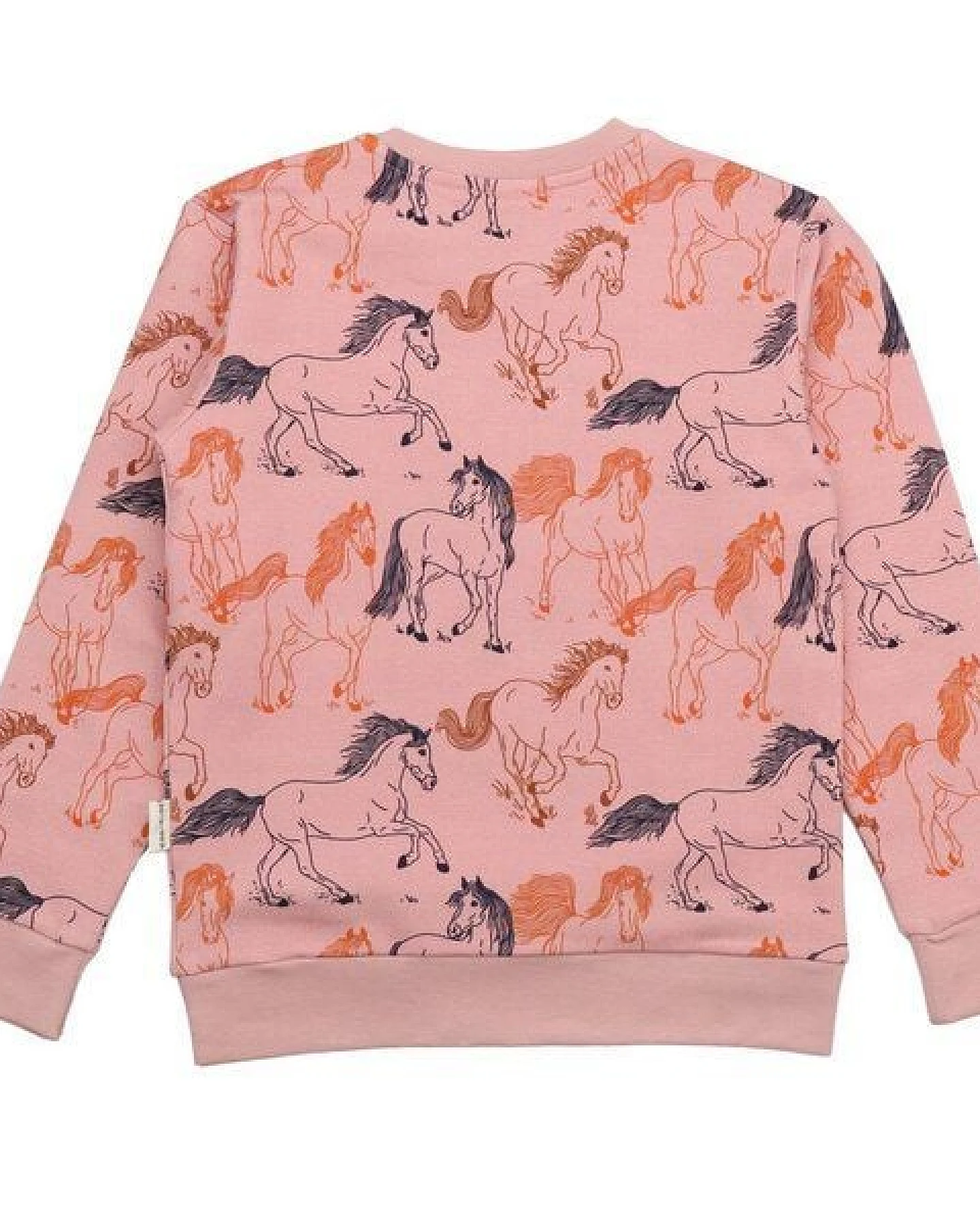 Sweatshirt Kinder Bio-Baumwolle Wind´s Path rosa GOTS zertifiziert kuscheliges Walkiddy Sweatshirt innen weich hautfreundlich vegan nachhaltige Kinder Mode für Alltag Kita Schule – Ansicht 4