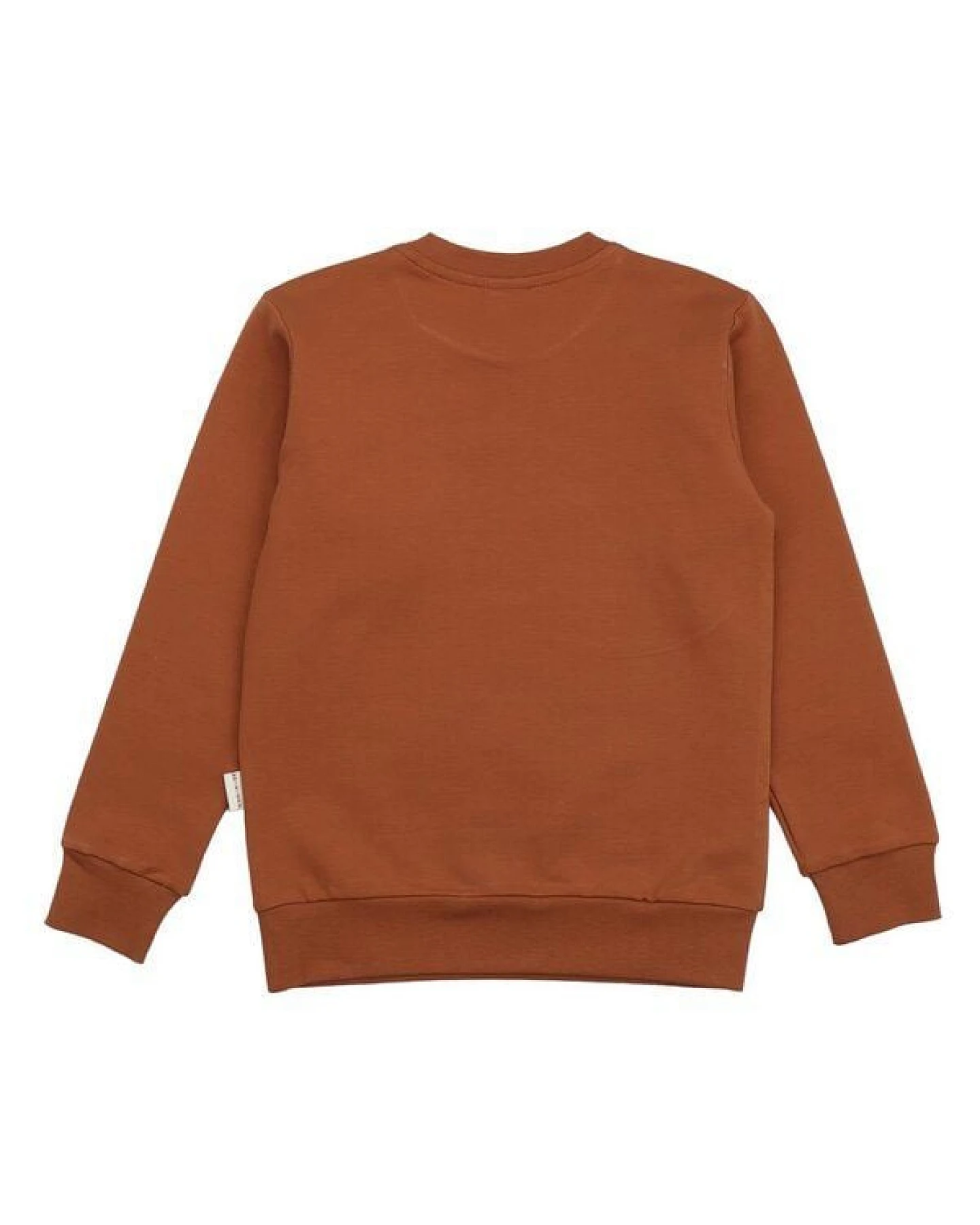 Kinder Sweatshirt – Braun mit Frontmotiv, weich & bequem – Ansicht 4