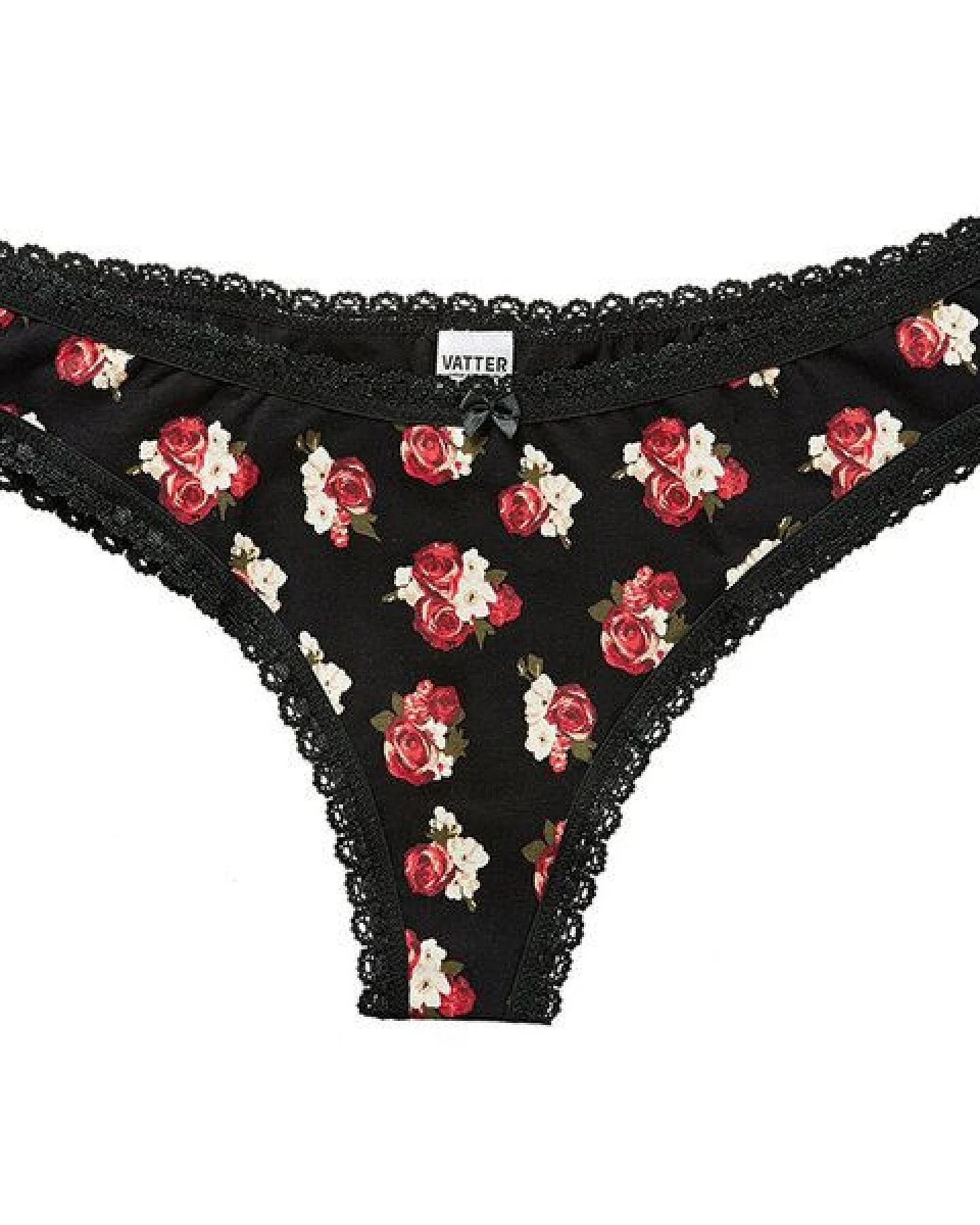 VATTER Brazilian Slip "Little Lucy" Große Blumen – Ansicht 3