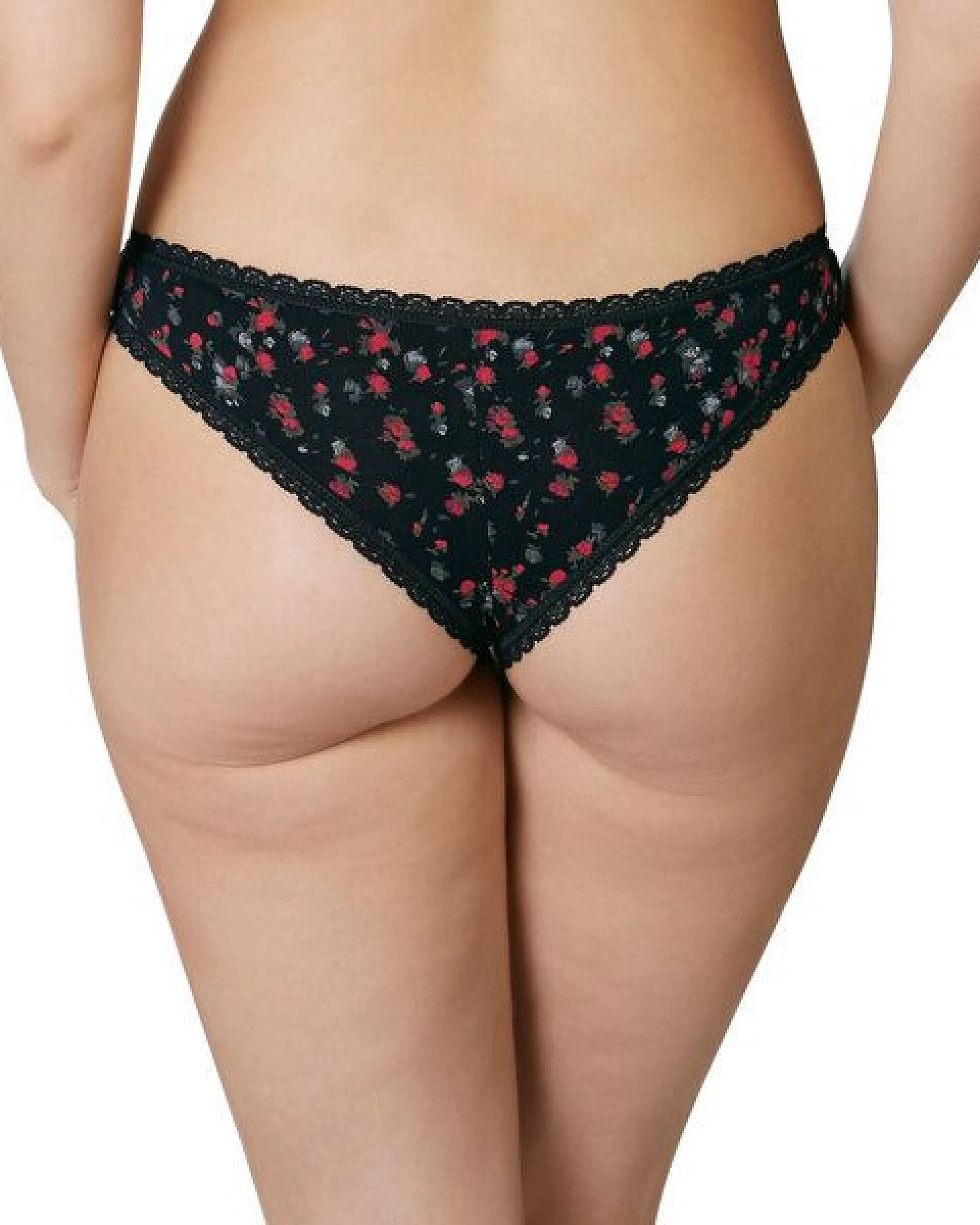 VATTER Brazilian Slip "Little Lucy" Kleine Blumen – Ansicht 2