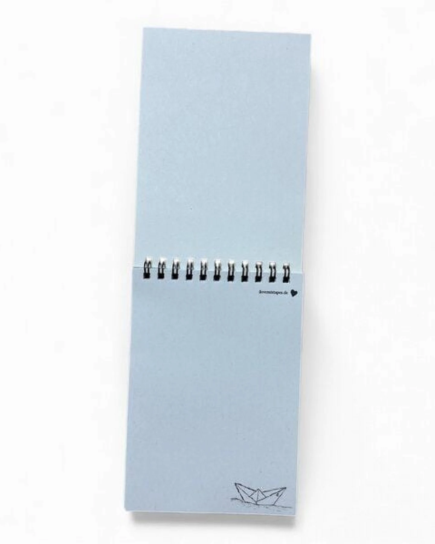 ilovemixapes Paperboat 2.0 Notizblock DIN A6 – Recyclingpapier, 50 Blatt, maritimes Design – Ansicht 3