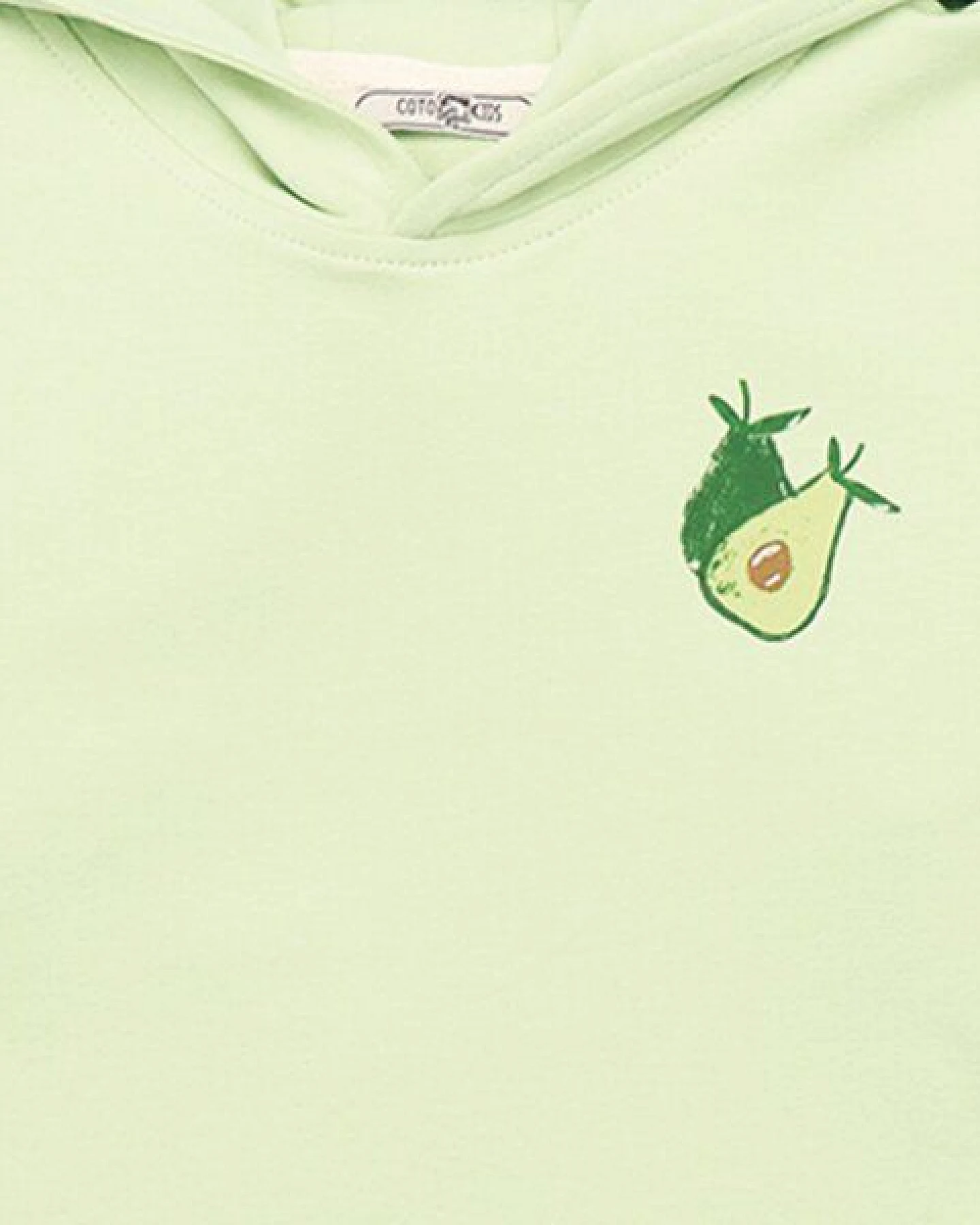 Cotokids Kinder Sweatshirt Baumwolle, Hellgrün, Brust-Patch, Walkiddy – Ansicht 4
