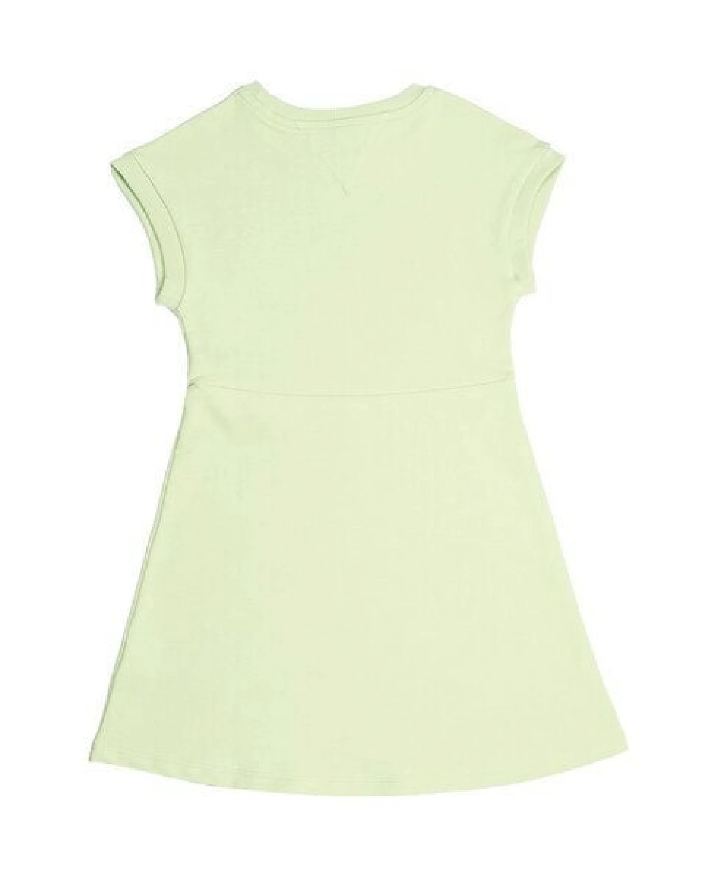 Cotokids Kinderkleid GOTS zertifiziert, hellgrün, Avocado-Print, Kurzarm, weich – Walkiddy – Ansicht 3