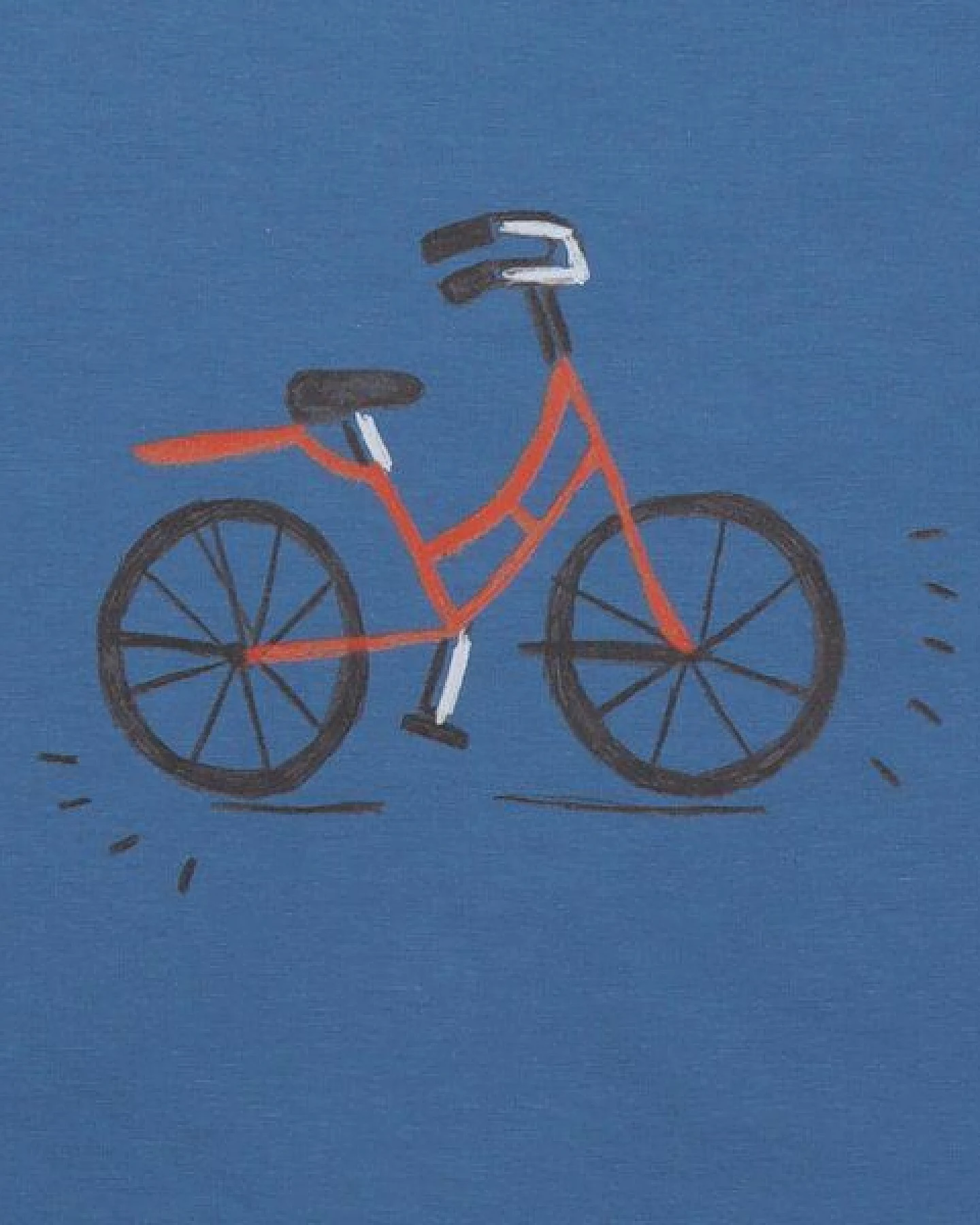 Cotokids Kinder T-Shirt GOTS-zertifiziert aus Bio-Baumwolle, blau mit Fahrrad-Motiv – Walkiddy, weich, hautfreundlich, nachhaltig & fair produziert – Ansicht 3