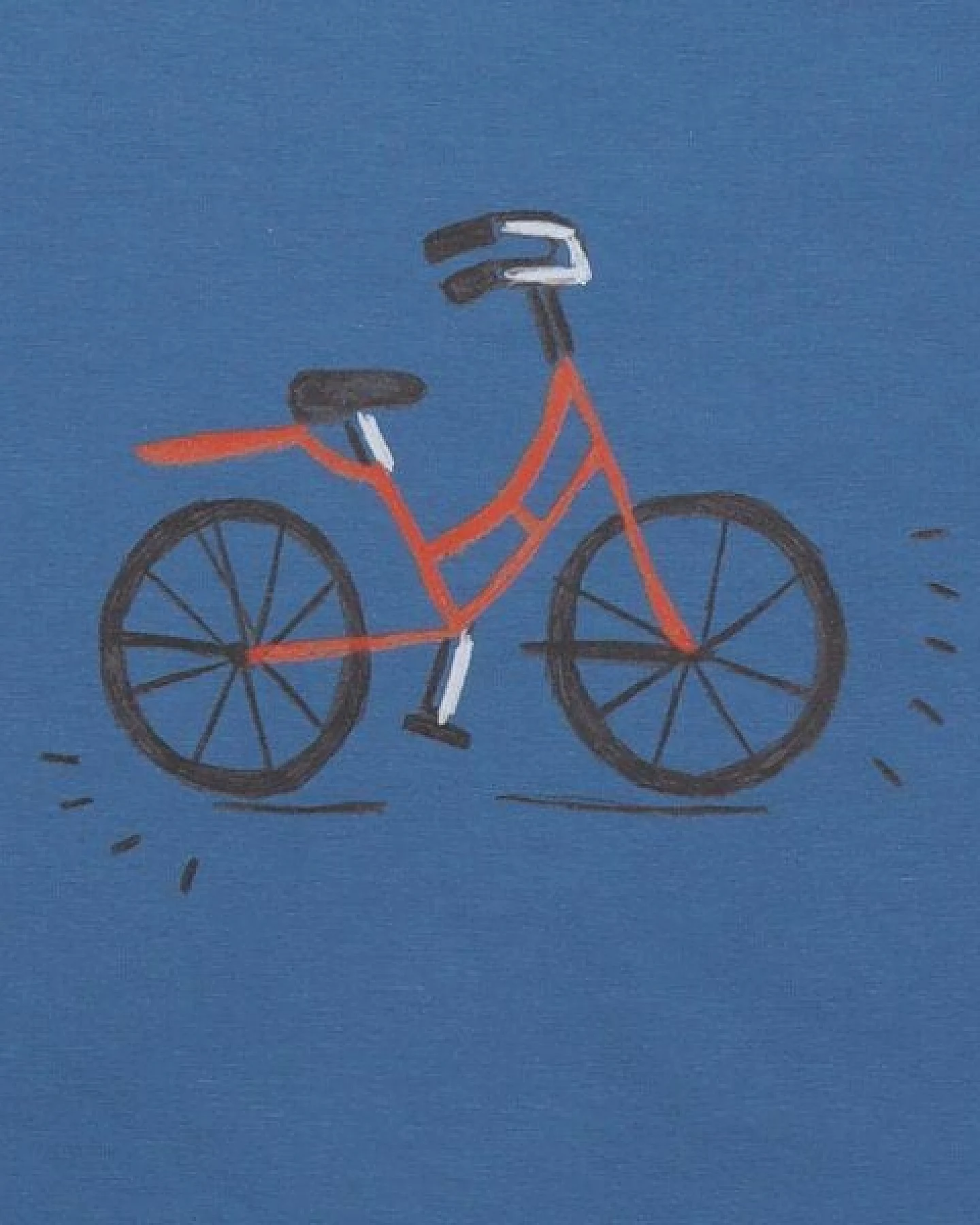 Cotokids Kinder T-Shirt GOTS-zertifiziert aus Bio-Baumwolle, blau mit Fahrrad-Motiv – Walkiddy, weich, hautfreundlich, nachhaltig & fair produziert – Ansicht 3