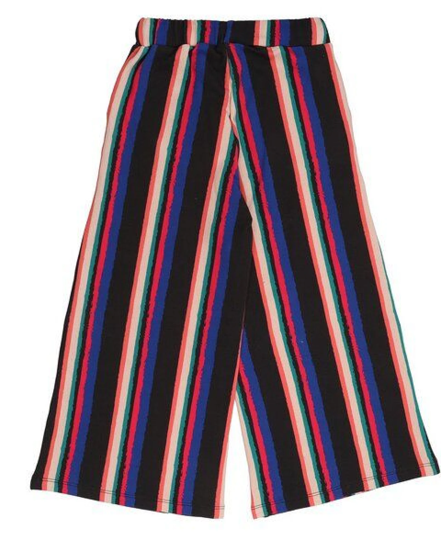 Cotokids Kinder Hose weit geschnitten GOTS-zertifiziert aus Bio-Baumwolle mit bunten Streifen – Walkiddy – Ansicht 4
