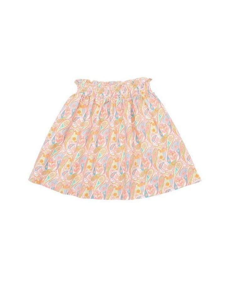 Cotokids Kinder Rock GOTS zertifiziert, Bio-Baumwolle, Paisley bunt, weich, elastischer Bund – Walkiddy