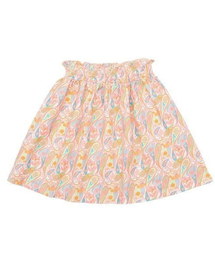 Cotokids Kinder Rock GOTS zertifiziert, Bio-Baumwolle, Paisley bunt, weich, elastischer Bund – Walkiddy