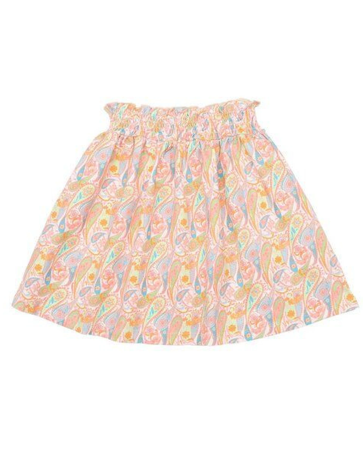Cotokids Kinder Rock GOTS zertifiziert, Bio-Baumwolle, Paisley bunt, weich, elastischer Bund – Walkiddy – Ansicht 2