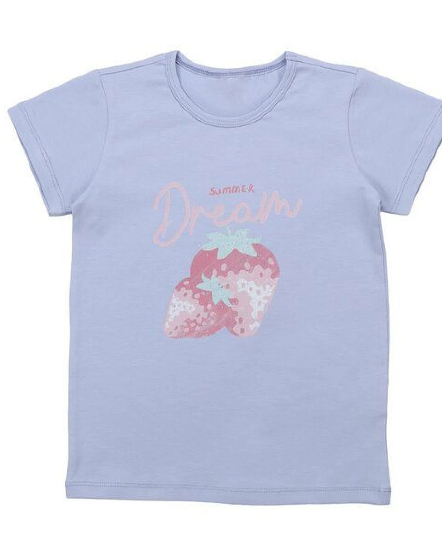 Cotokids Kinder T-Shirt helllila mit Printmotiv auf der Vorderseite – Walkiddy – Ansicht 2