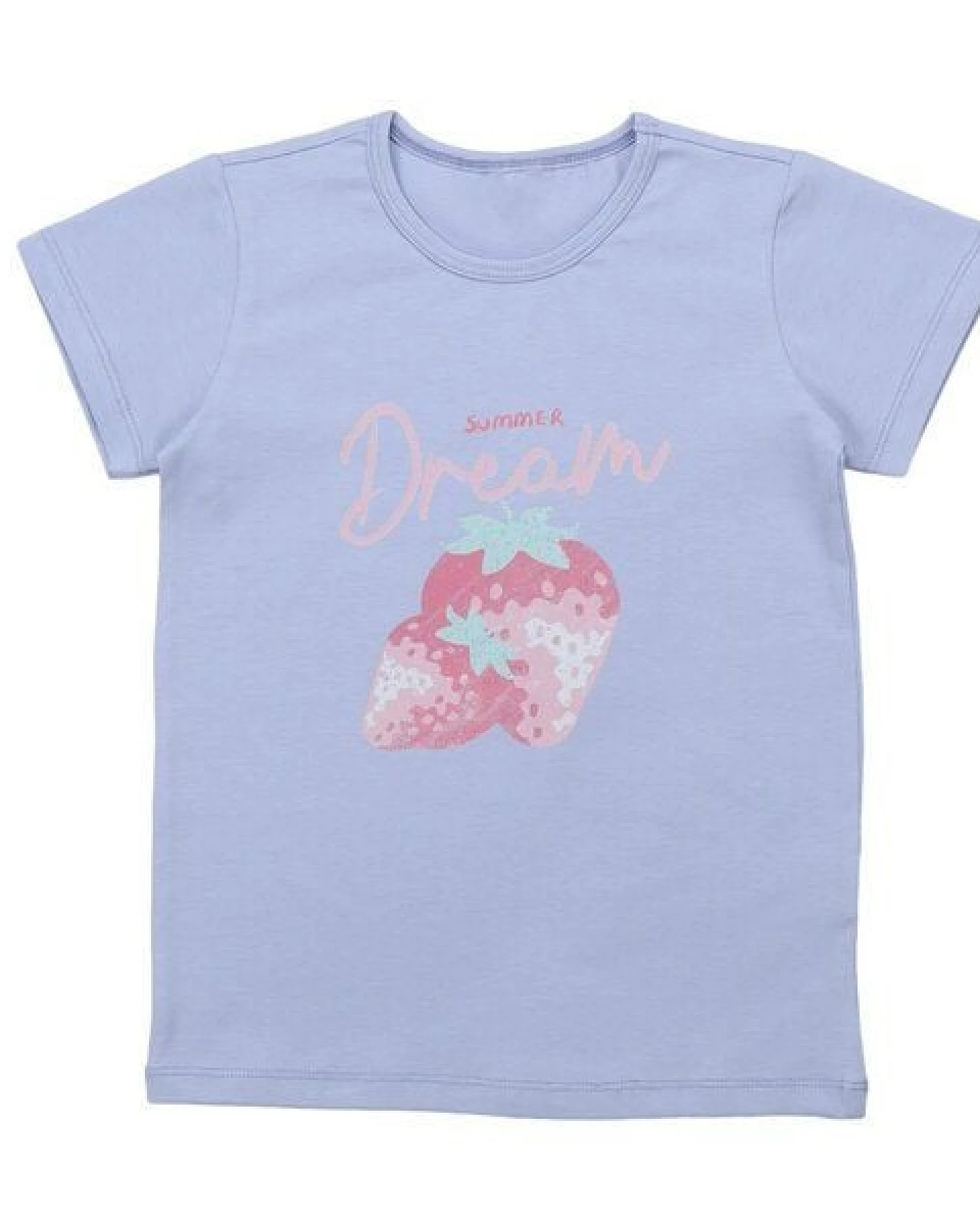 Cotokids Kinder T-Shirt helllila mit Printmotiv auf der Vorderseite – Walkiddy – Ansicht 4