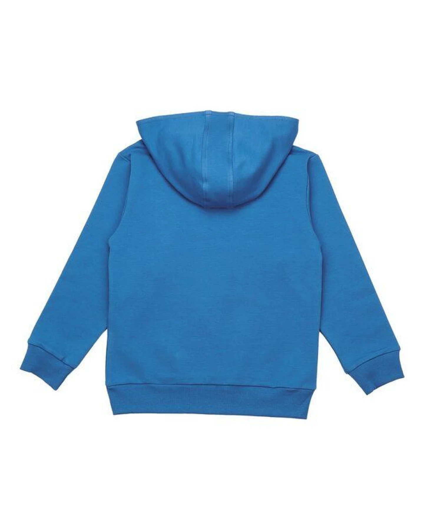 Cotokids Kinder Hoodie GOTS zertifiziert, blau, Print, Bio-Baumwolle, weich & bequem – Walkiddy – Ansicht 3