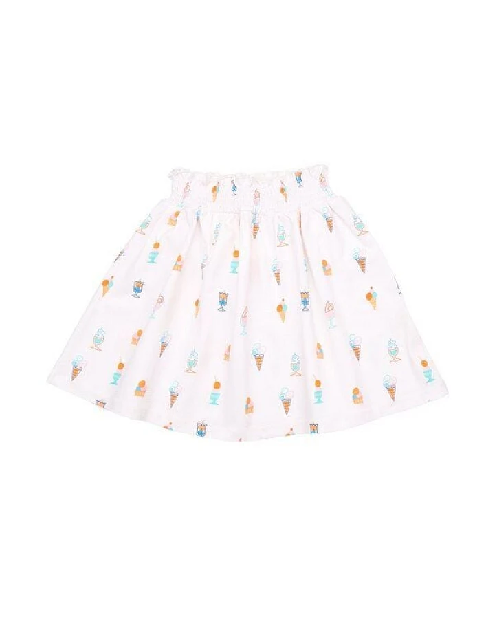 Cotokids Kinder Rock GOTS-zertifiziert aus Bio-Baumwolle creme mit Eis-Motiv – Walkiddy