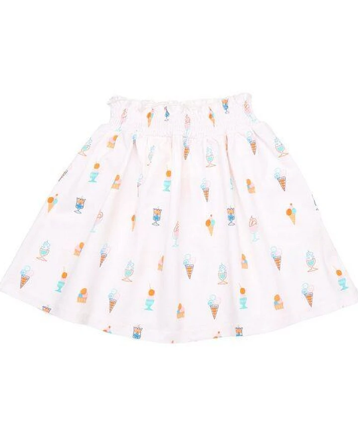 Cotokids Kinder Rock GOTS-zertifiziert aus Bio-Baumwolle creme mit Eis-Motiv – Walkiddy