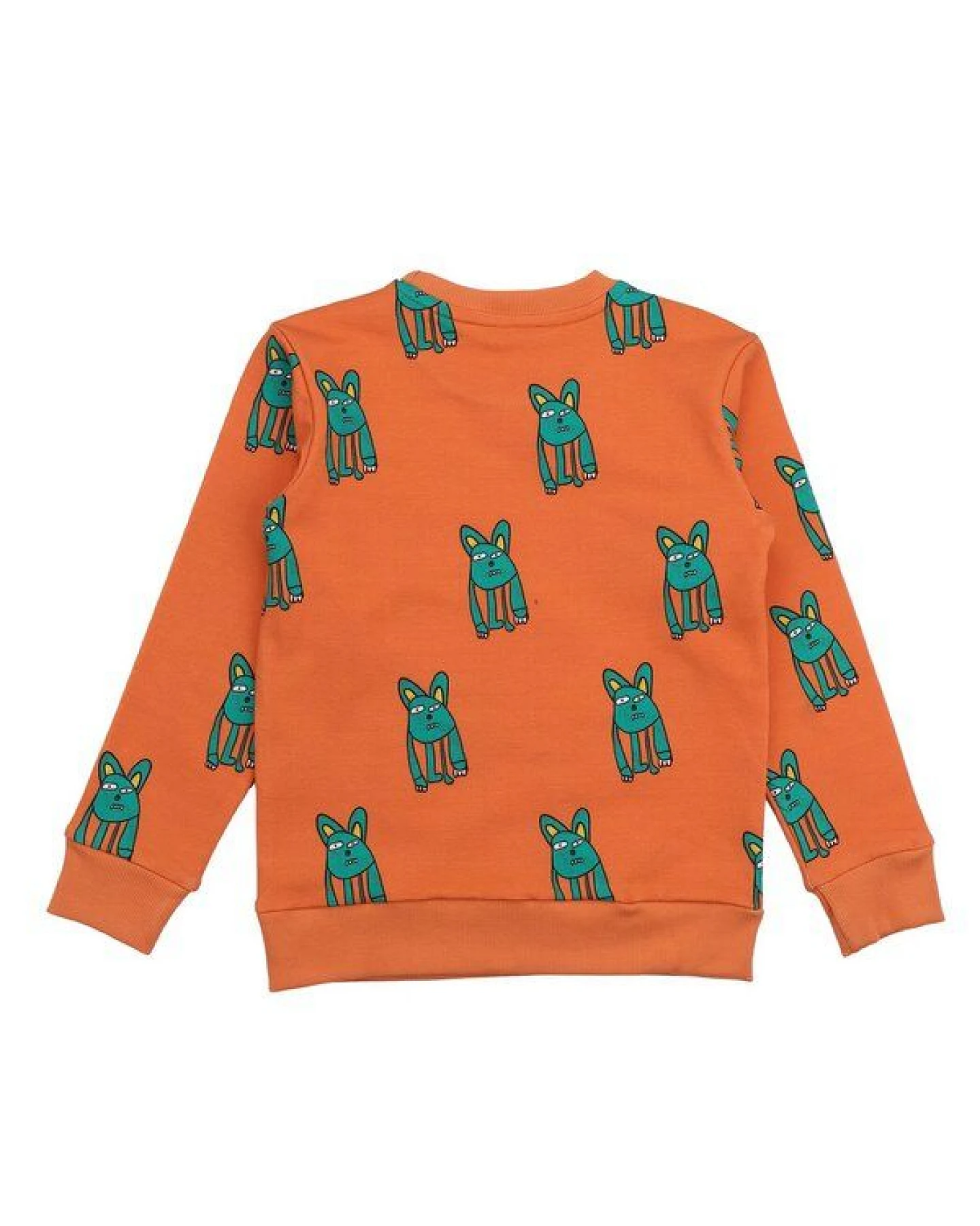 Cotokids Kinder Sweatshirt – Orange mit Tiermuster, weich & bequem – Ansicht 4