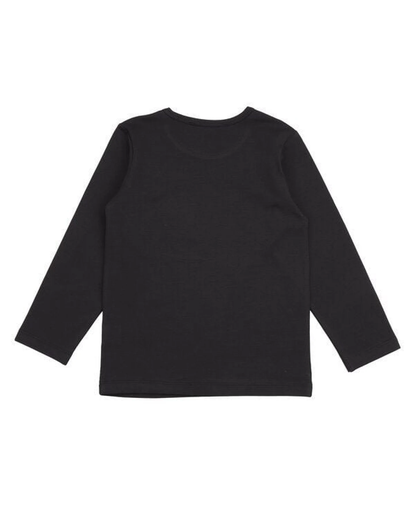 T-Shirt Kinder Baumwolle Our Universe anthrazit, kurzarm Shirt mit Weltraum Print für Schule, Freizeit & Abenteuer – Cotokids – Ansicht 4