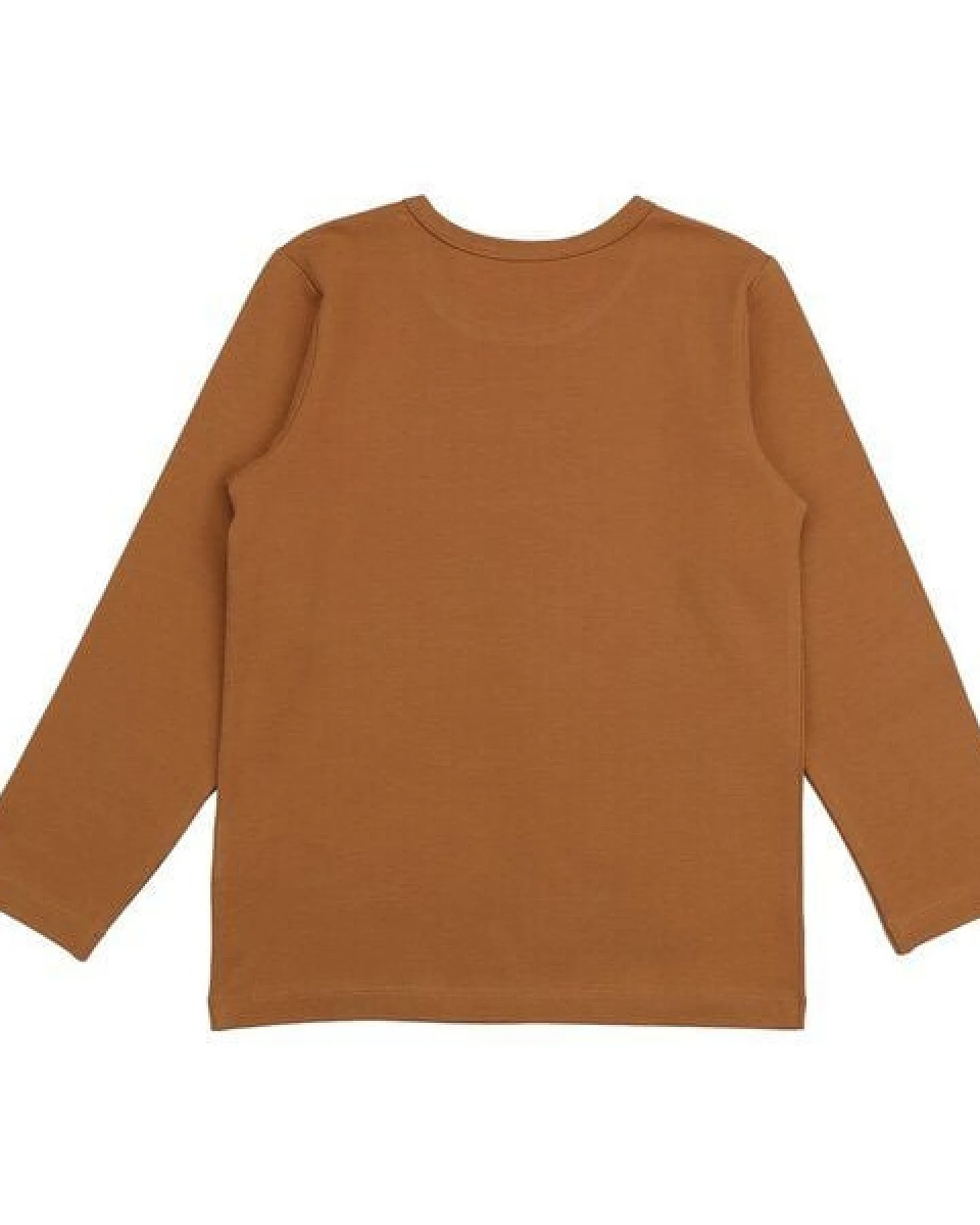Cotokids Kinder Langarmshirt GOTS-zertifiziert aus Bio-Baumwolle, Weltraum-Motiv, braun – Walkiddy, weich, hautfreundlich & nachhaltig – Ansicht 4