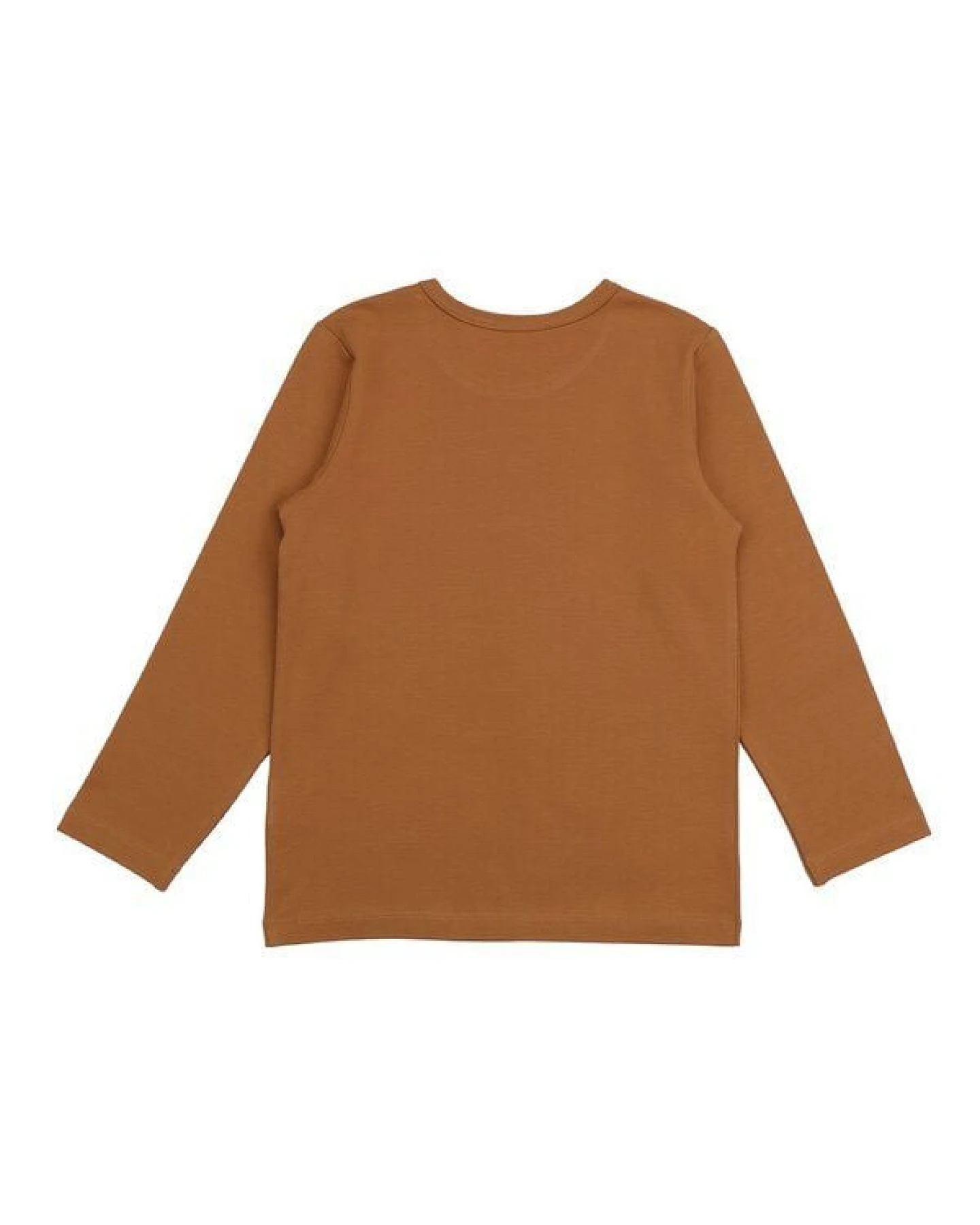 Cotokids Kinder Langarmshirt GOTS-zertifiziert aus Bio-Baumwolle, Weltraum-Motiv, braun – Walkiddy, weich, hautfreundlich & nachhaltig – Ansicht 4