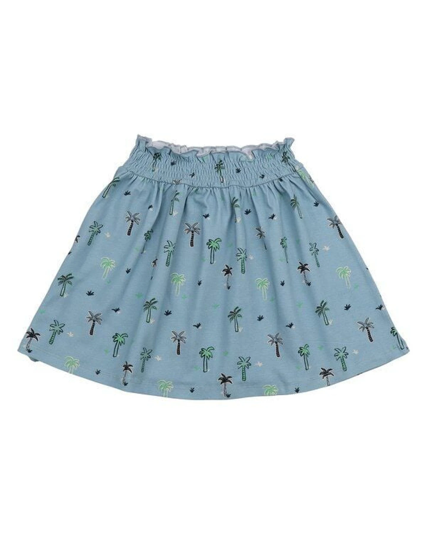 Cotokids Kinder Rock Baumwolle, Hellblau, Palmen-Muster, Walkiddy – Ansicht 4