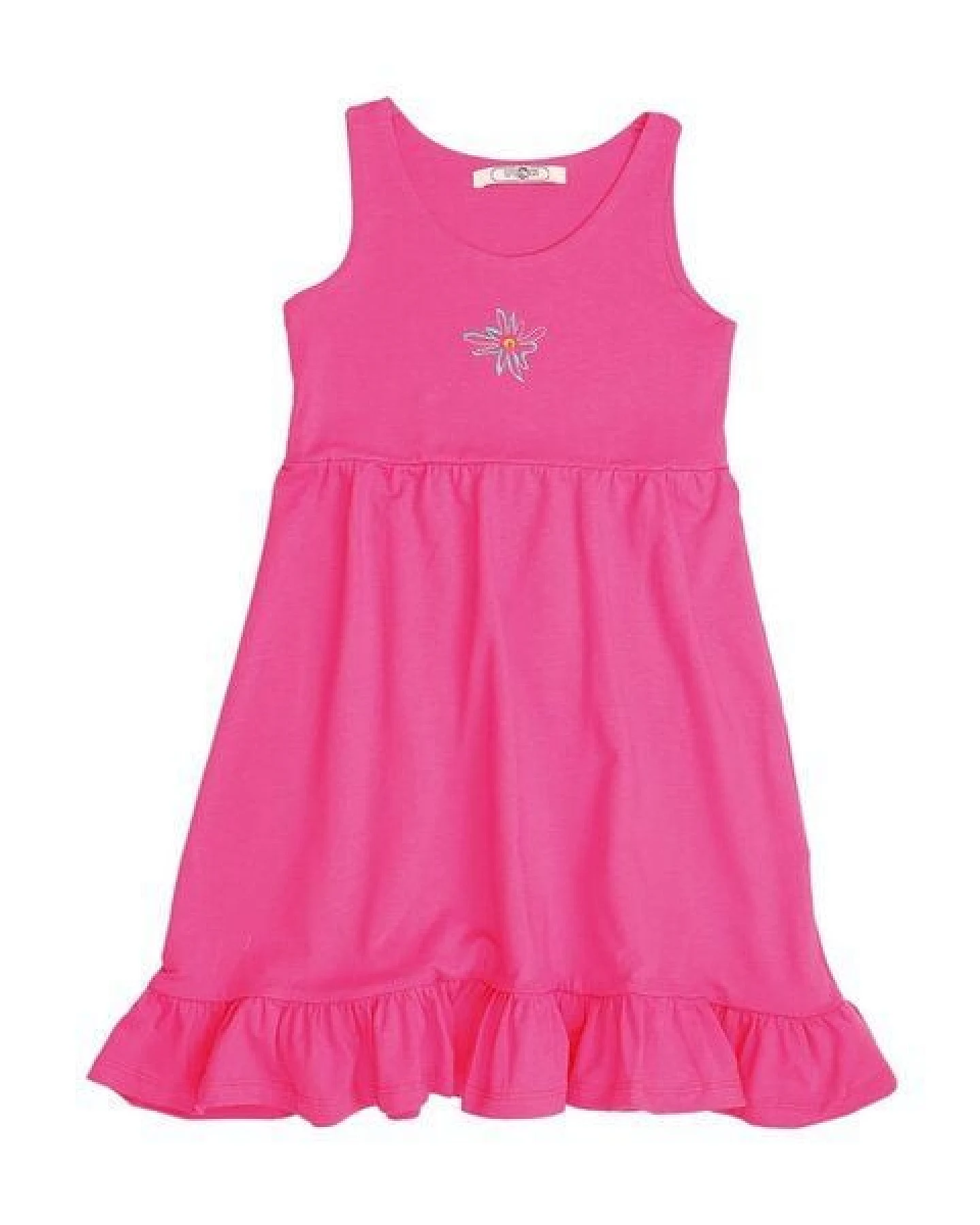 Cotokids Mädchen Kleid – Pink, ärmellos, locker & bequem, sommerlich – Ansicht 2