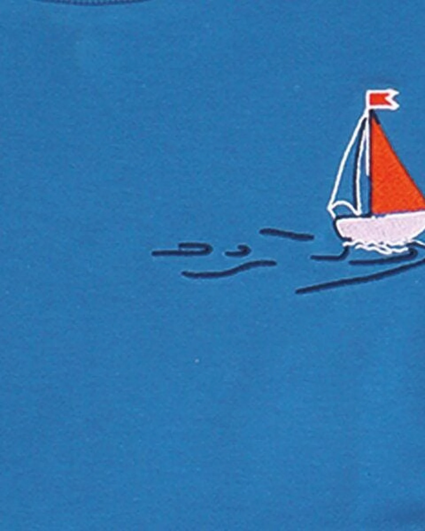 Cotokids Kinder Kleid GOTS-zertifiziert aus Bio-Baumwolle, blau mit Segelboot-Motiv – Walkiddy, leicht, weich, nachhaltig & fair produziert – Ansicht 4