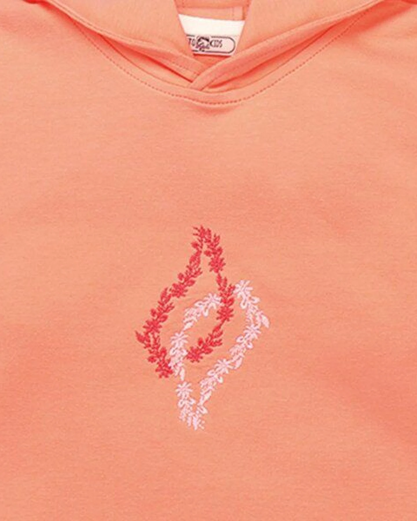 Cotokids Kinder Kapuzenpullover – Koralle mit Paisleymotiv, weich & bequem – Ansicht 4