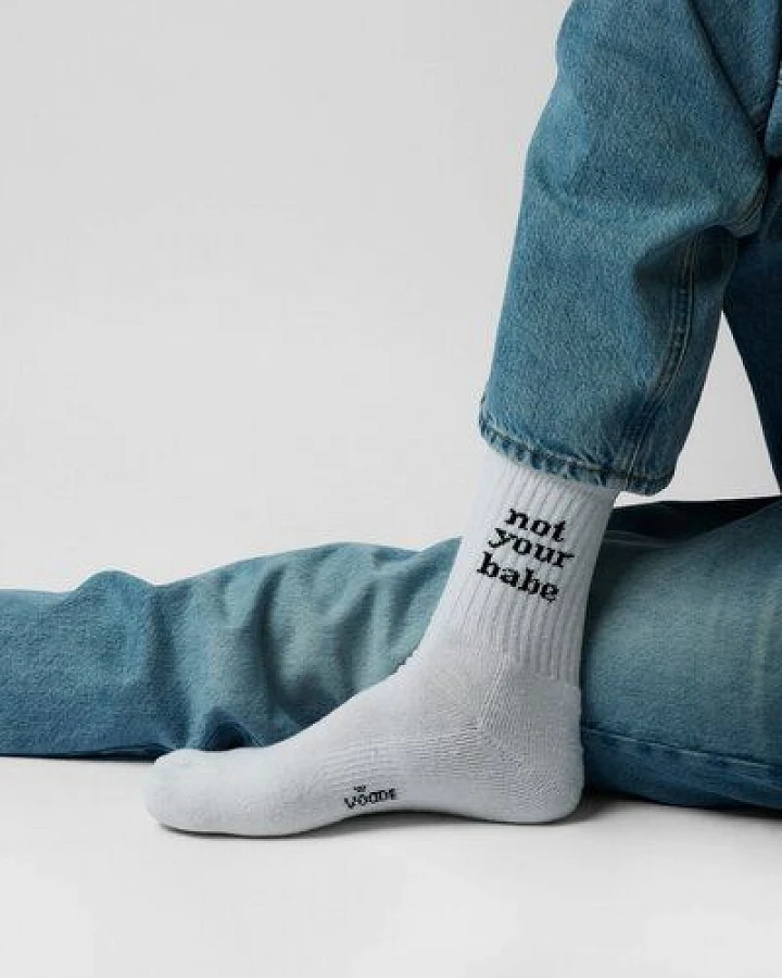 ettics STUDIO sock not your babe