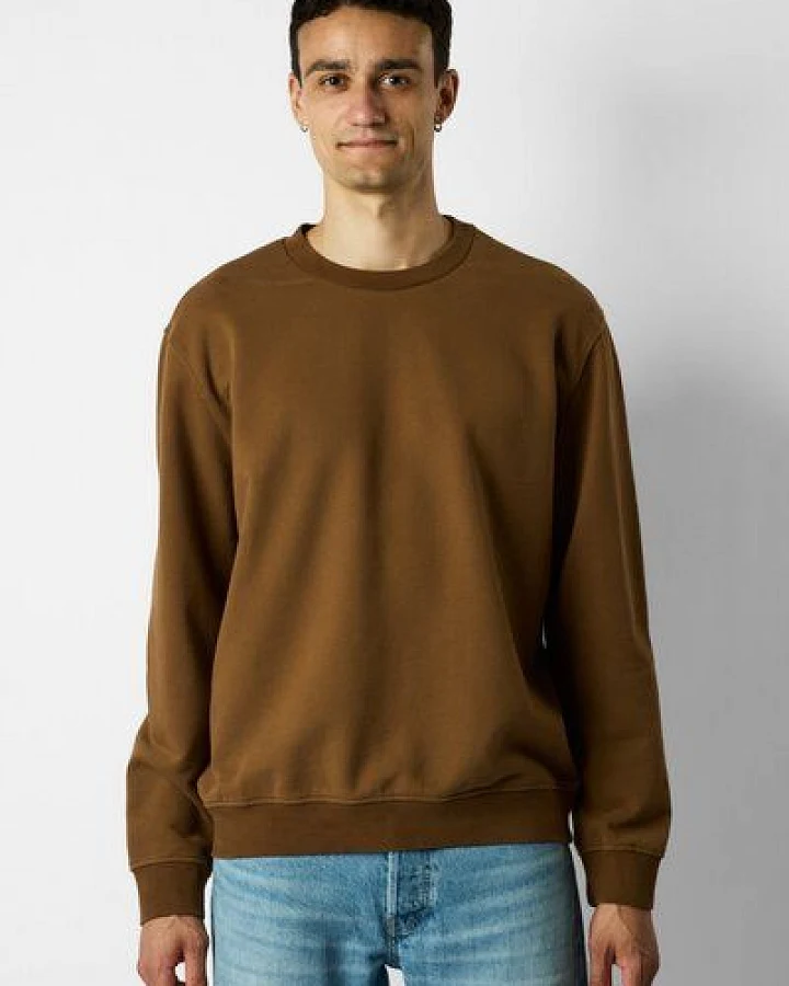ettics STUDIO oversized organic crew neck