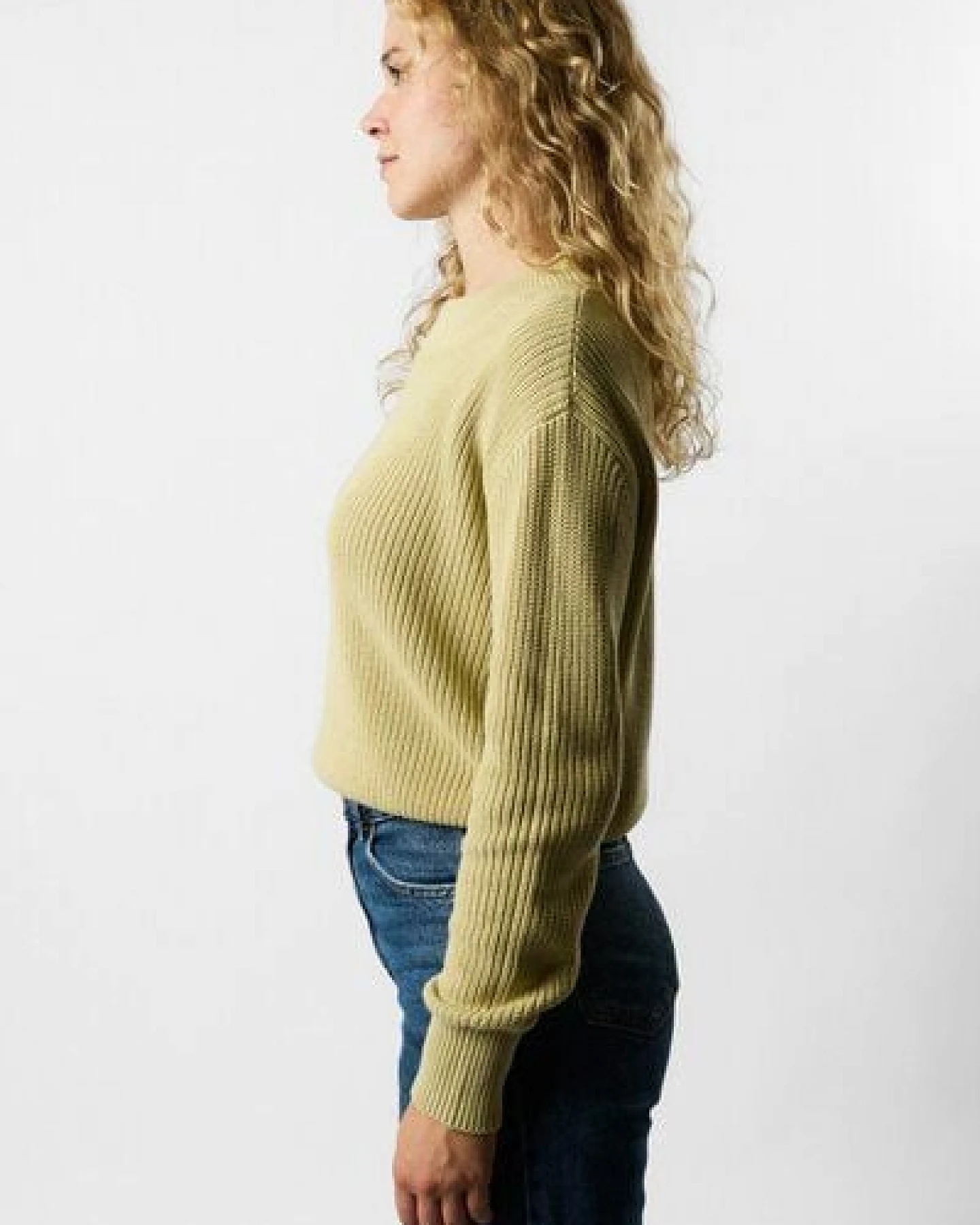 ettics STUDIO cropped organic knit pullover – Ansicht 2