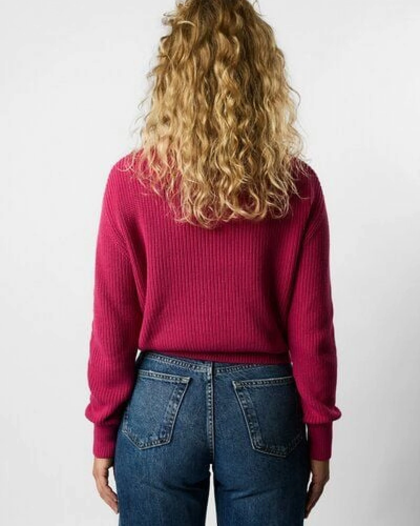 ettics STUDIO cropped organic knit pullover – Ansicht 3