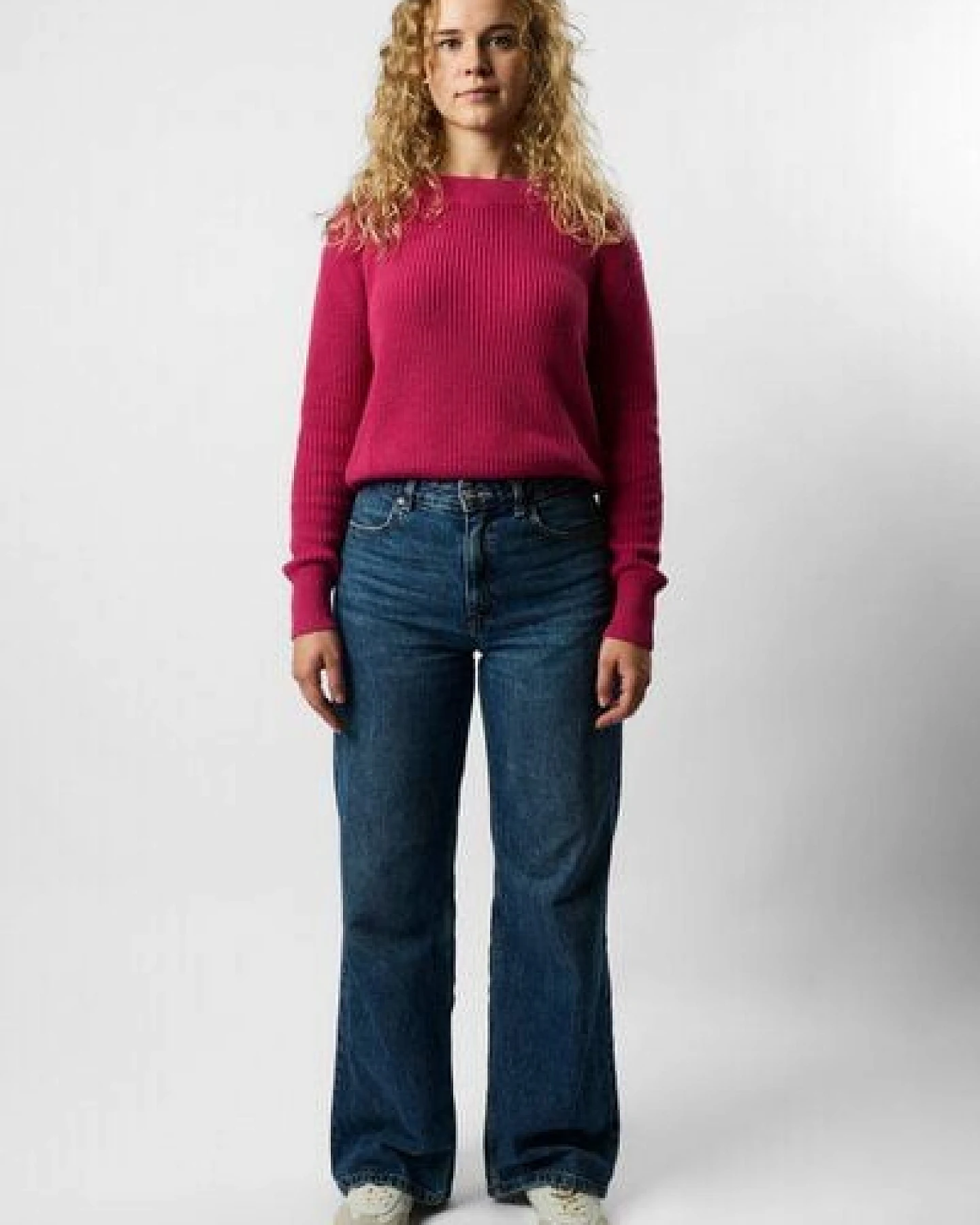 ettics STUDIO cropped organic knit pullover – Ansicht 4