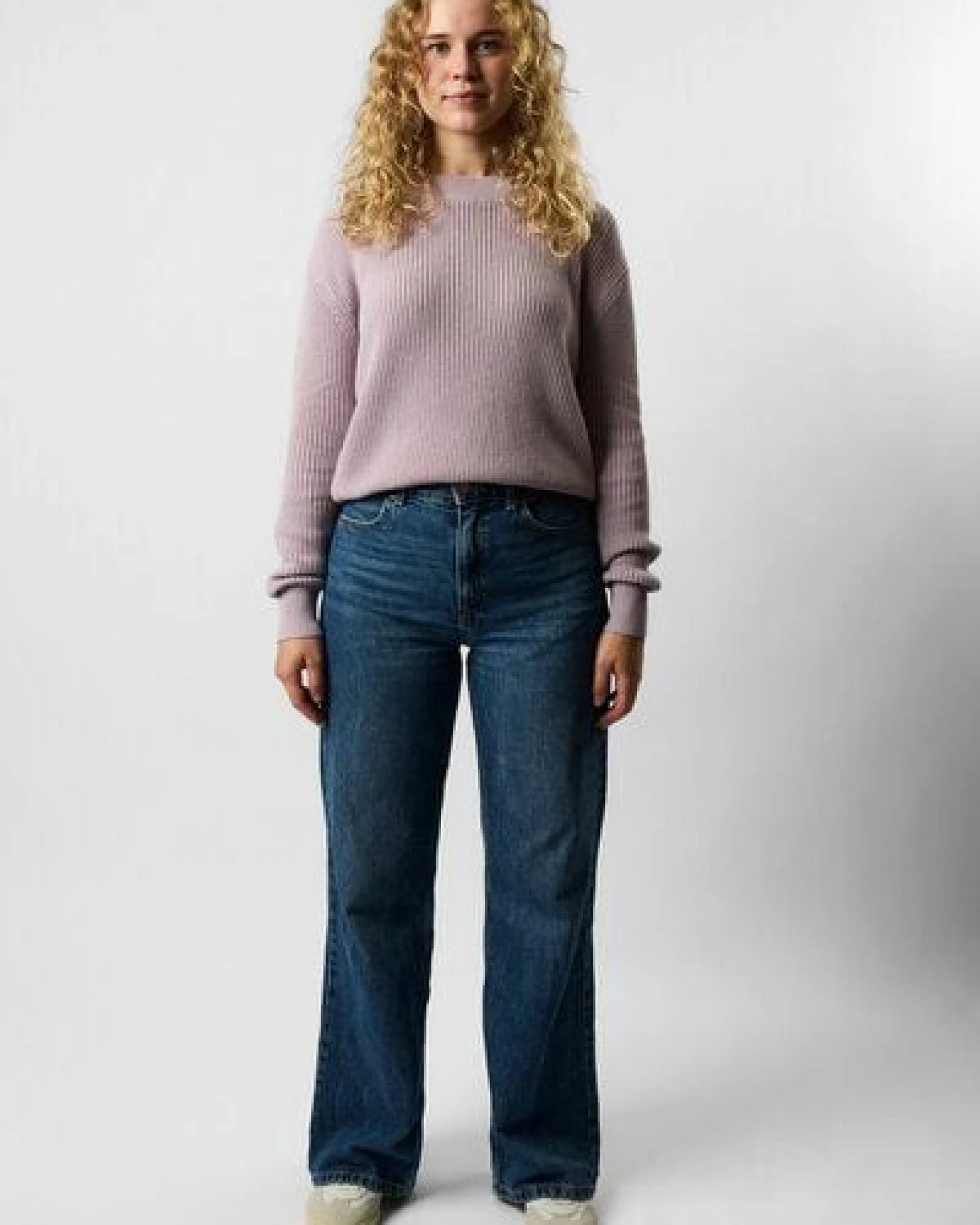 ettics STUDIO cropped organic knit pullover – Ansicht 4