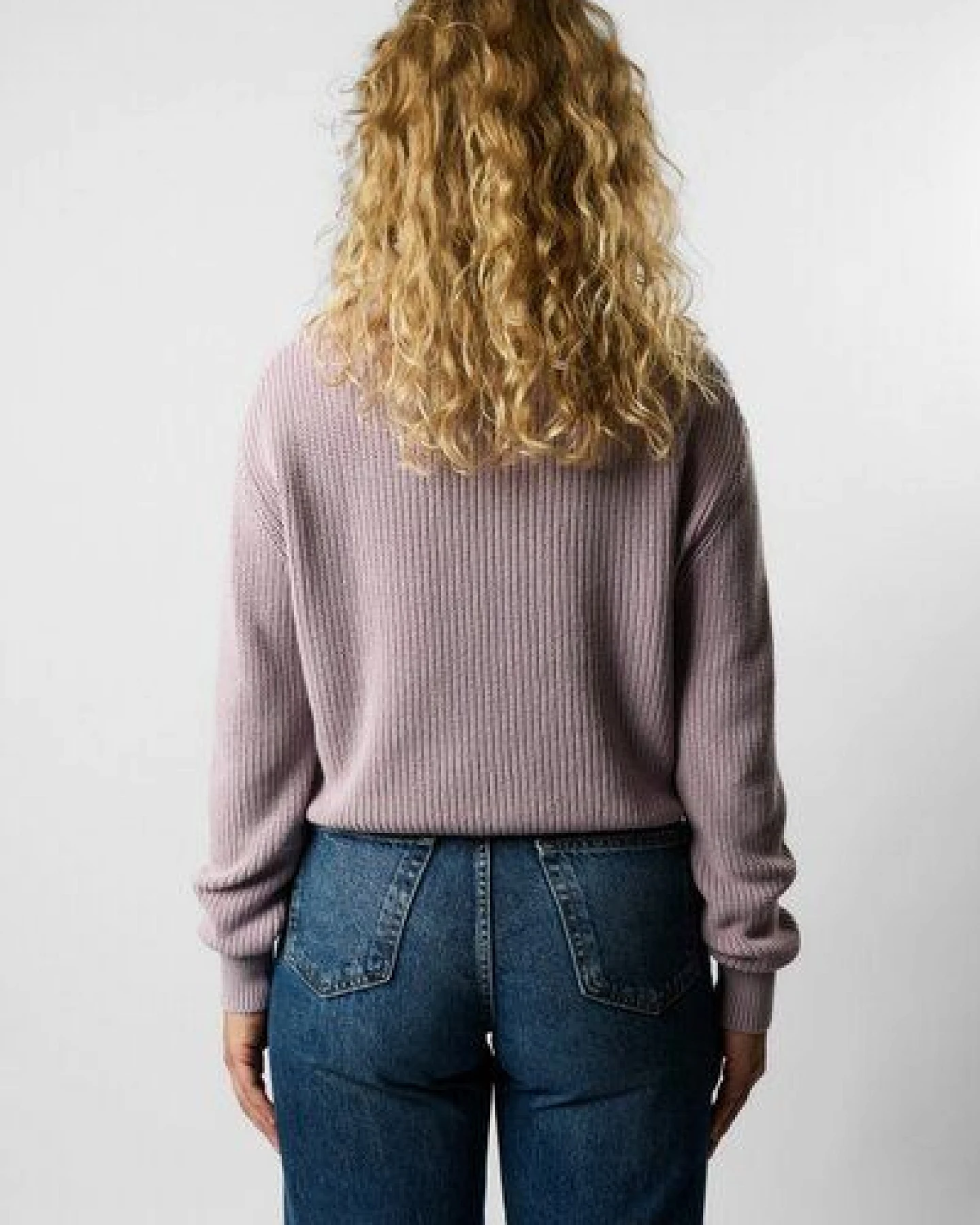 ettics STUDIO cropped organic knit pullover – Ansicht 3