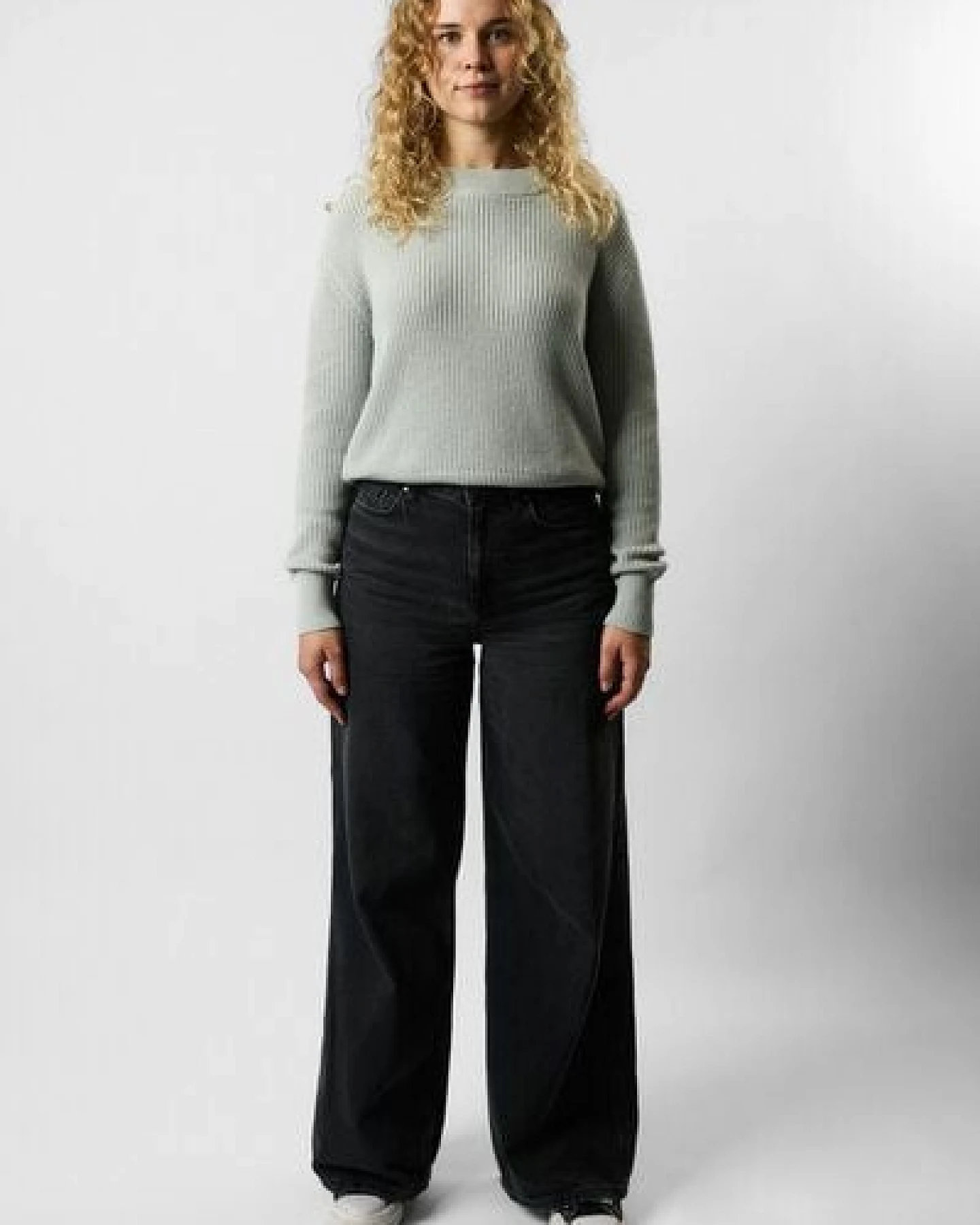 ettics STUDIO cropped organic knit pullover – Ansicht 4