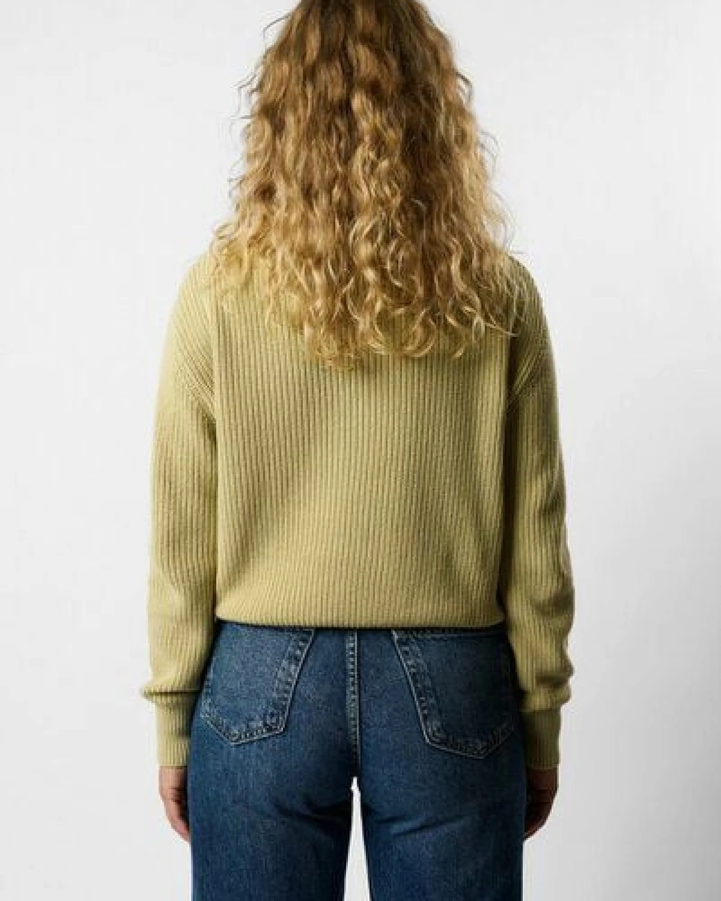 ettics STUDIO cropped organic knit pullover – Ansicht 3