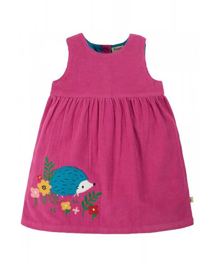 Frugi Cordkleid Lily Igel-Liebe in pink